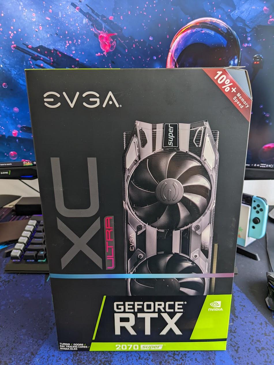 EVGA RTX 2070 Super XC Ultra Gaming +10% Memory Speed
