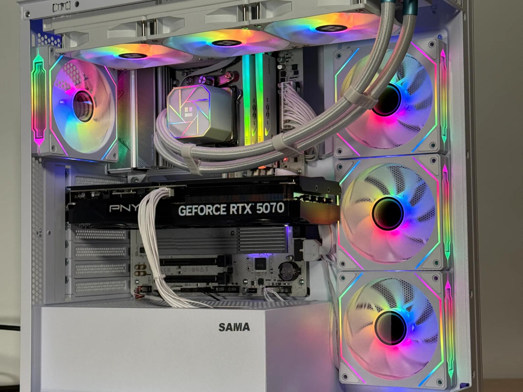 RTX 5070 Ryzen 9700X Gaming PC