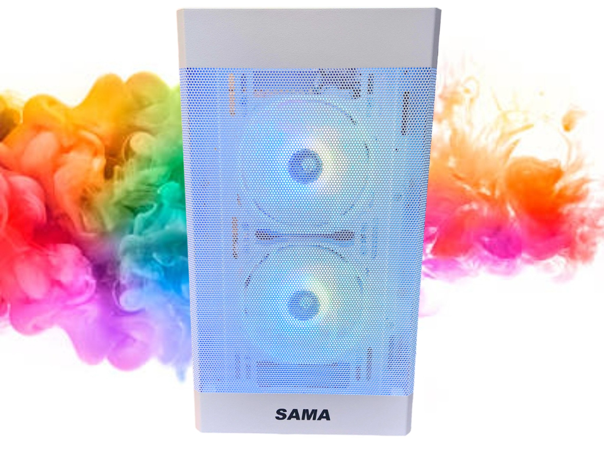 SALE: RX 580 8GB + Ryzen 5 + 512GB SSD + 16GBs RAM + 4 RGB Fans ( White RGB Gaming PC )