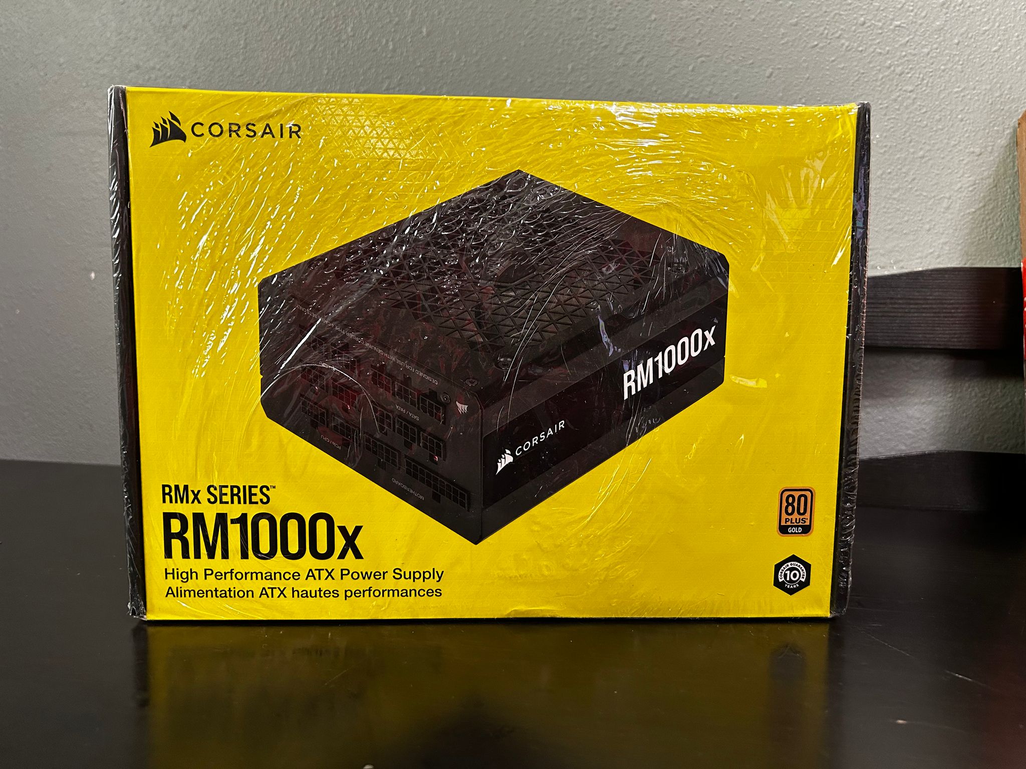 NEW - Corsair RM1000x Power Supply - Black 