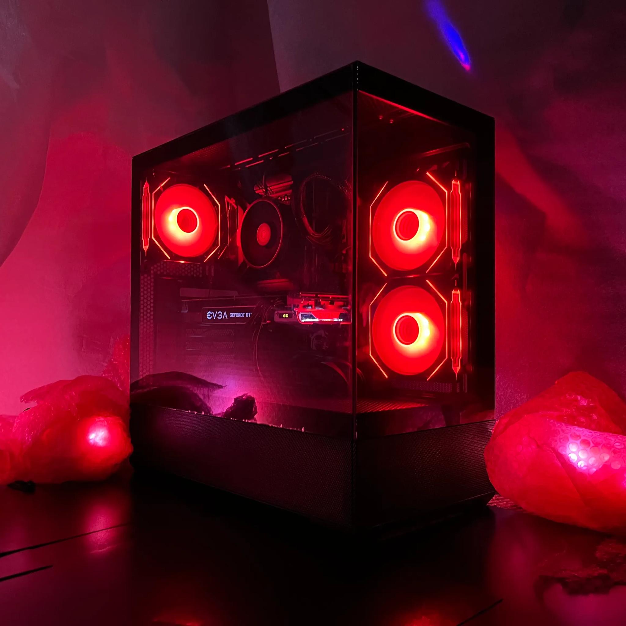 CUSTOM GAMING PC (Ryzen 5 5500 + NIVIDA GTX 1070 + 1TB SSD + 16GB RAM)