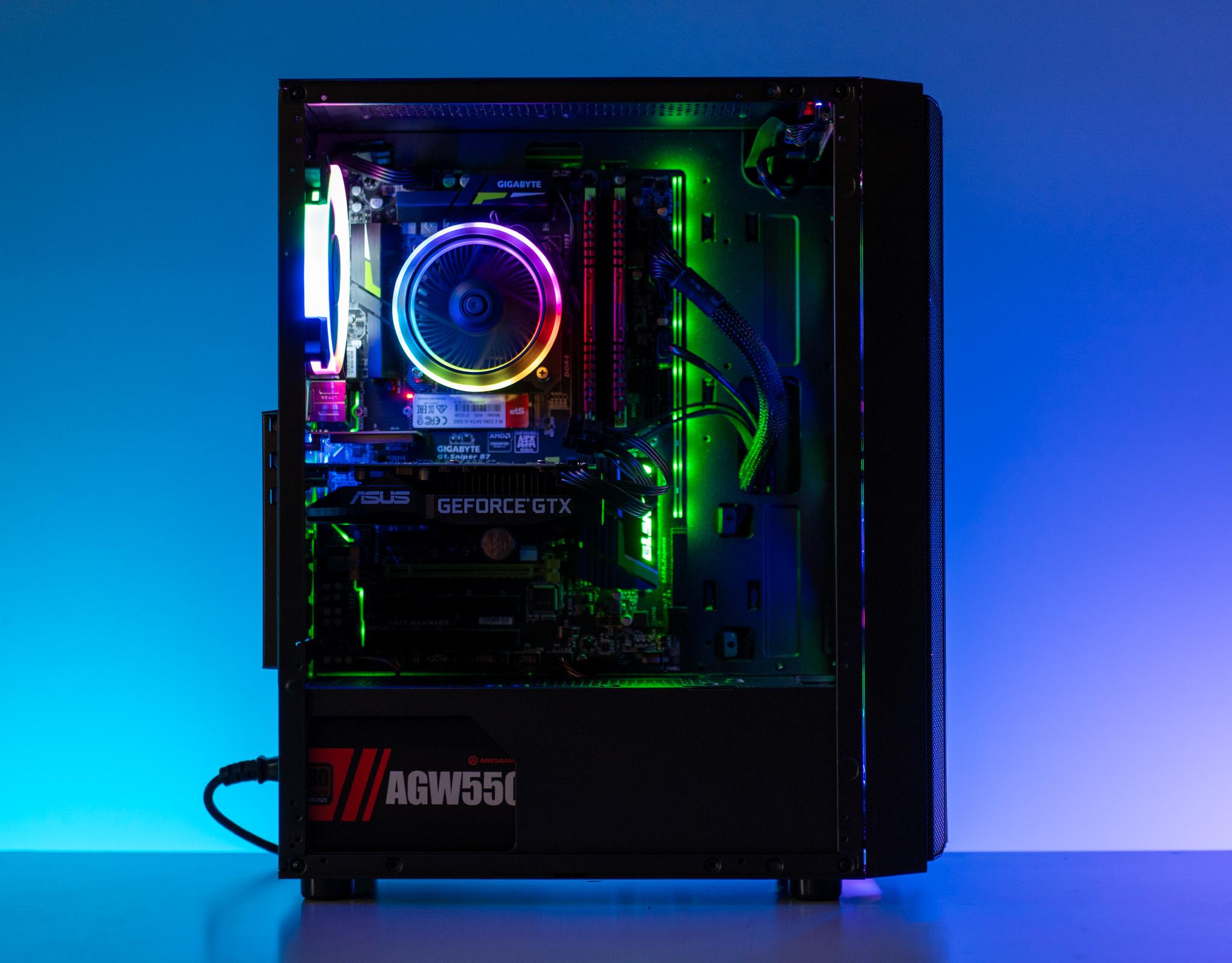 Budget Gaming PC | Intel i7-6700 | GTX 1660 Super | 16GB DDR4 | 512GB M.2 | RGB Lighting