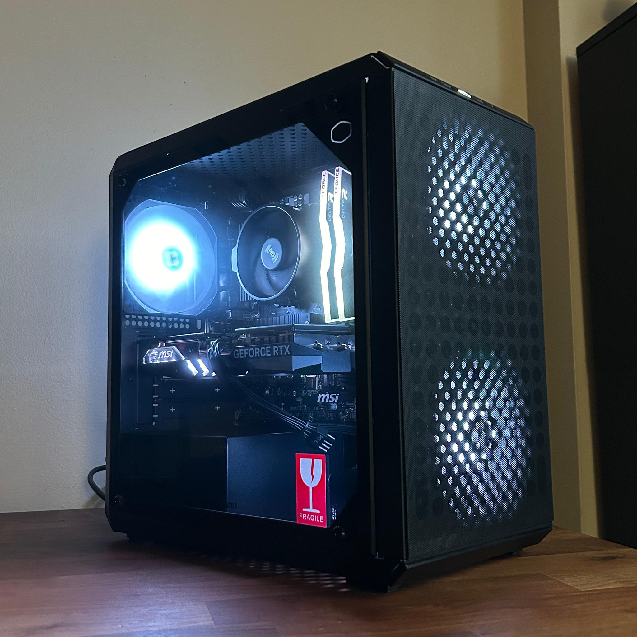 **Weekend Sale** RTX 4060ti | Ryzen 5 5600x | WIFI | The Dark Trooper Elite