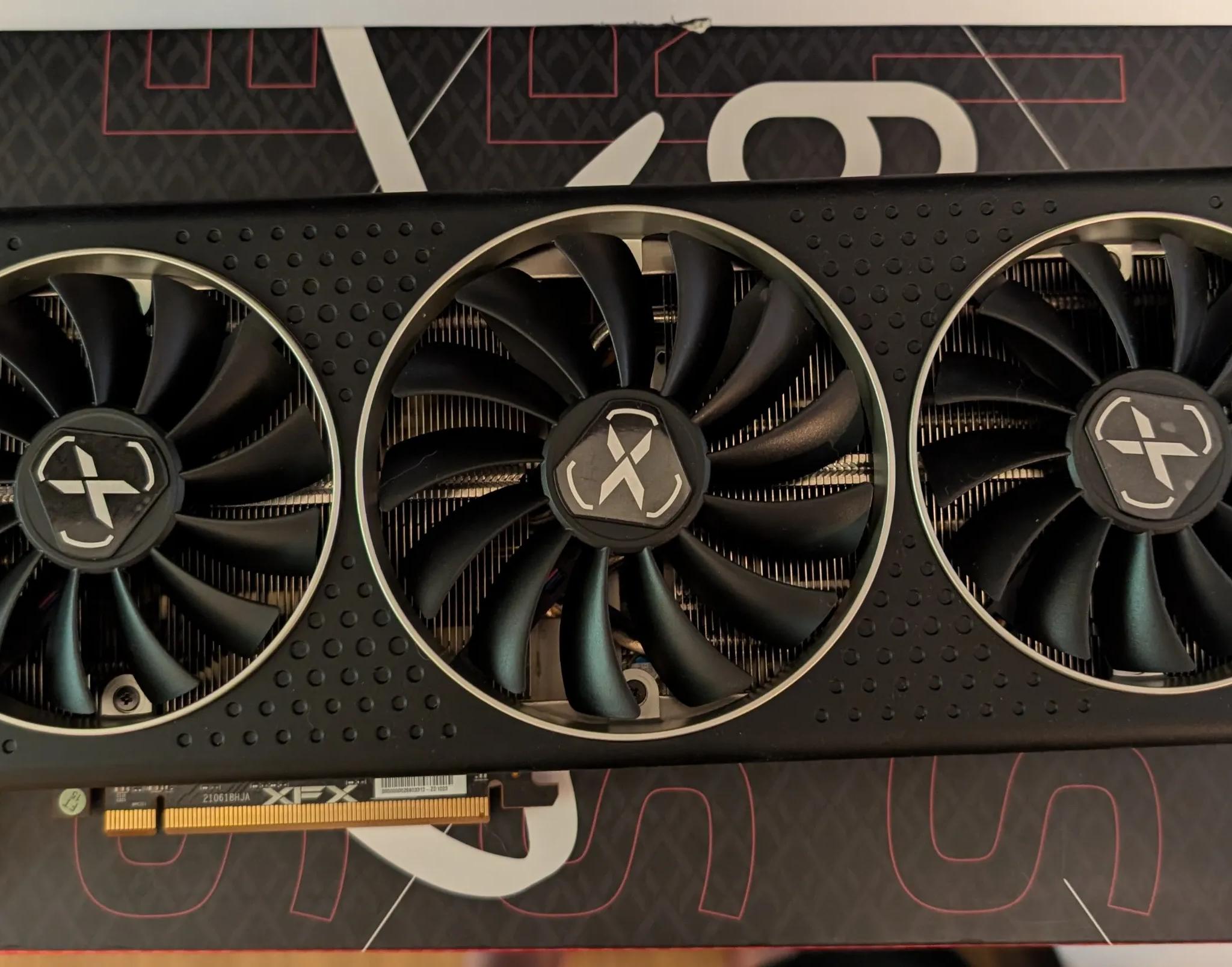 XFX QICK AMD RX 6750 XT 12 GB VRAM