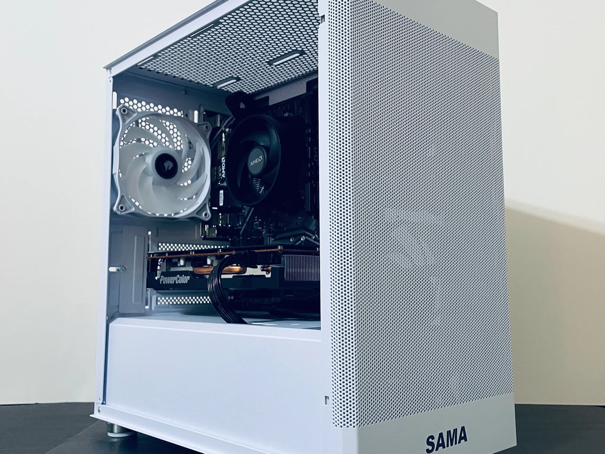 ⚡Best Value White Gaming PC - Ryzen 3 3100 ● 16GB RAM ● 1TB SSD - AMD RX 5600 XT 6GB