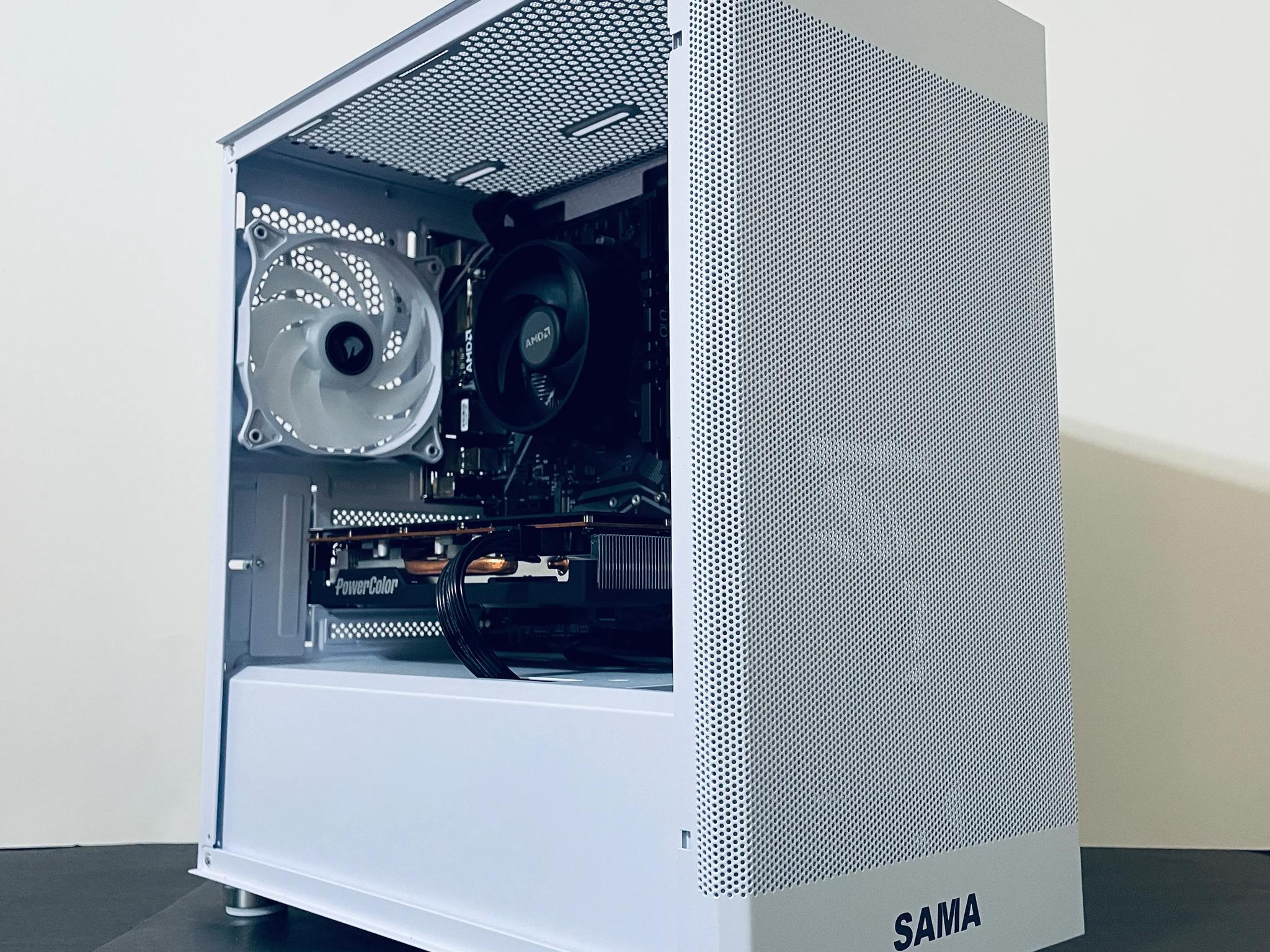 ⚡Best Value White Gaming PC - Ryzen 3 3100 ● 16GB RAM ● 1TB SSD - AMD RX 5600 XT 6GB
