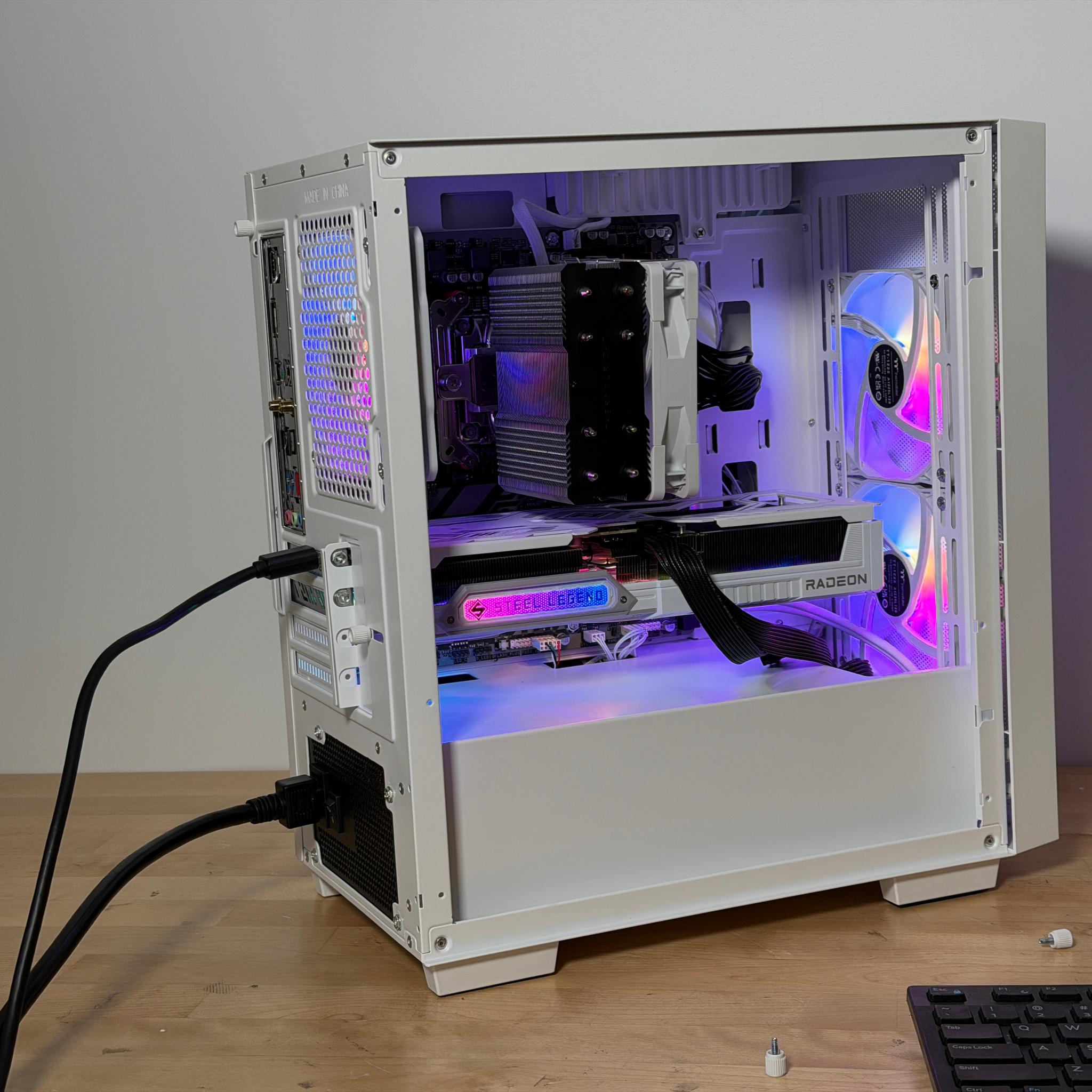 RX 9060XT 16gb Ryzen 7600x3d Gaming PC