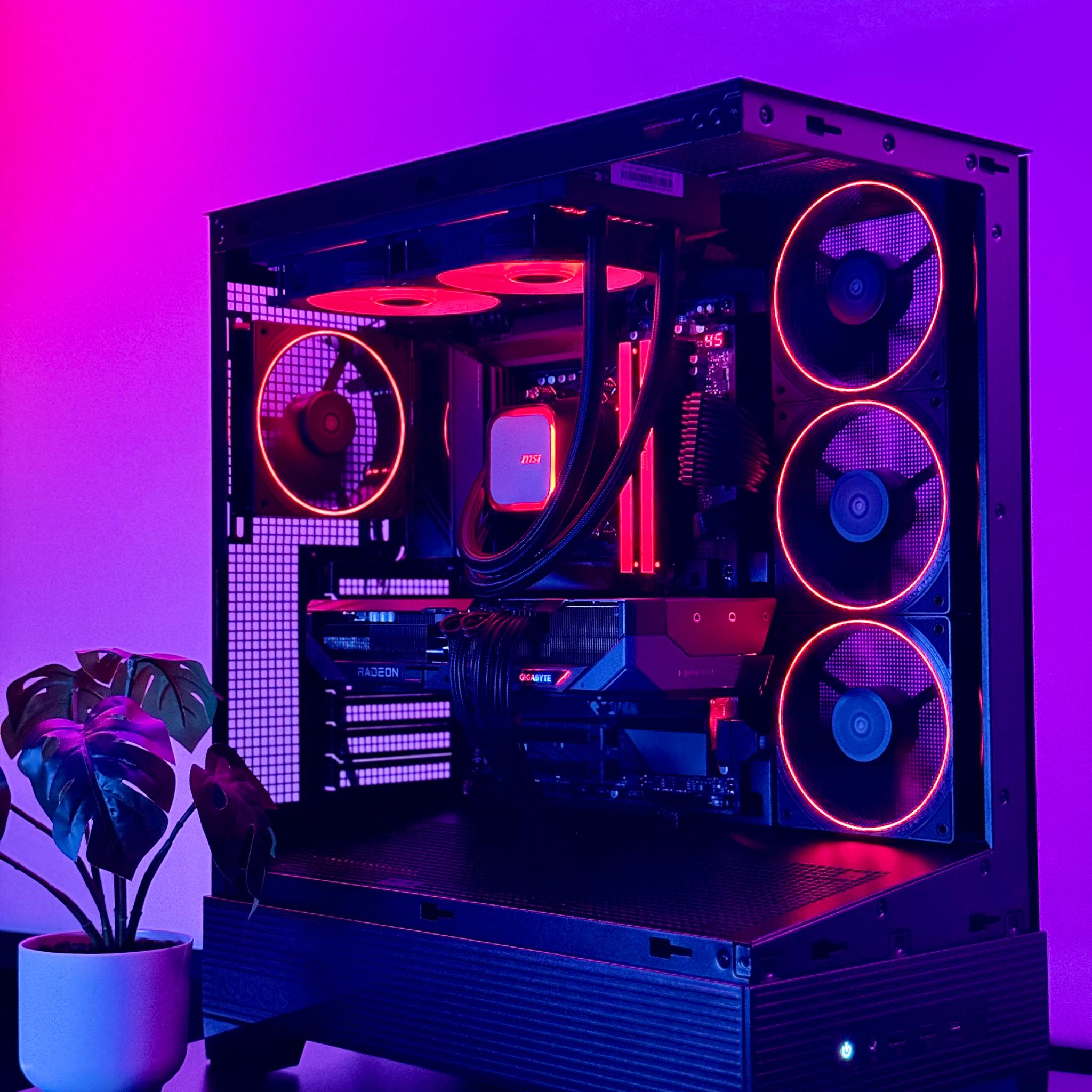 LOCK IN 🥜🔥 RX 9070 XT 16GB | Ryzen 7700X | 32GB DDR5 6400MHz CL32 | 2TB SSD m.2 | Win 11 Pro | WiFi7