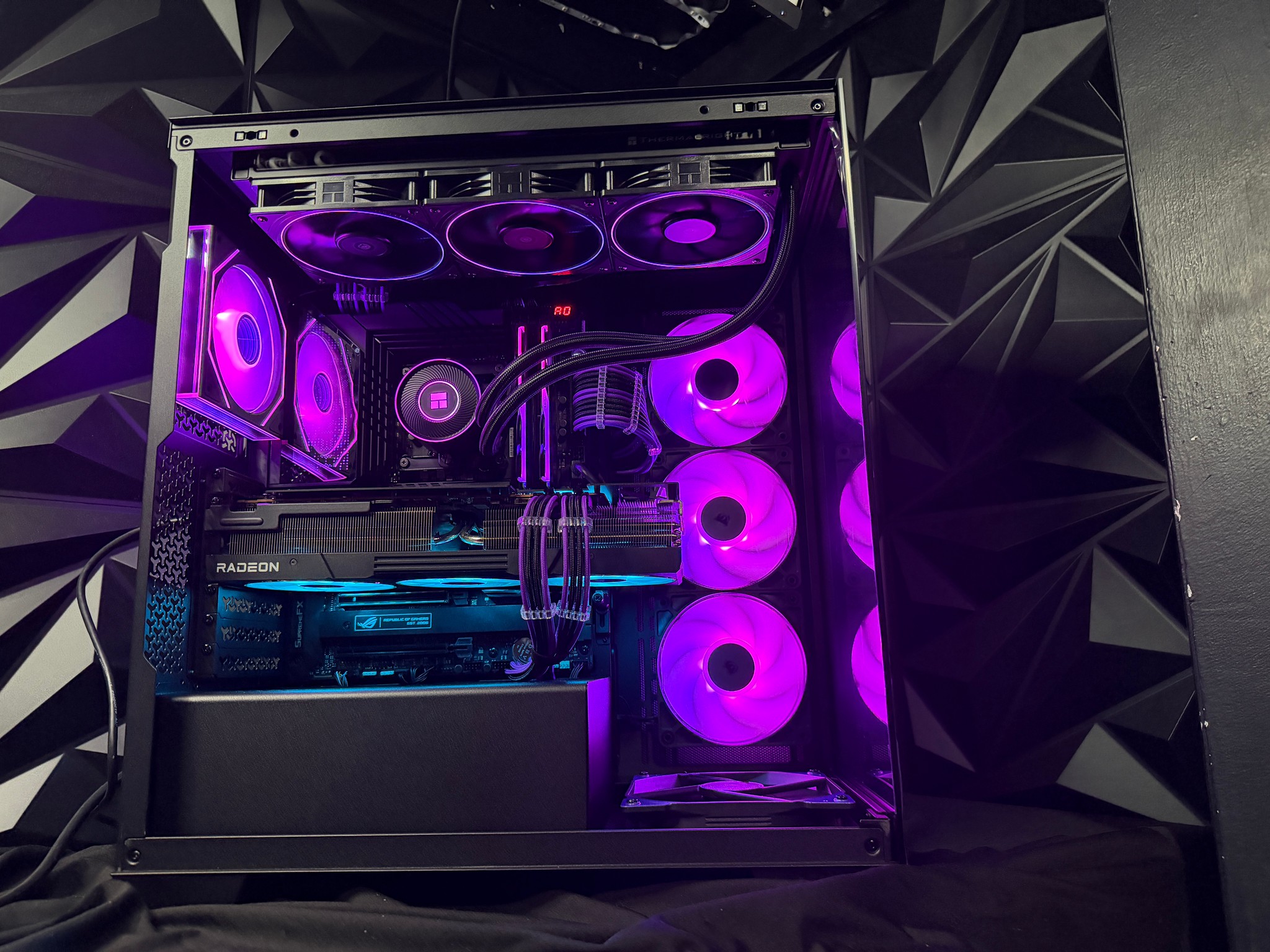 🌌💜 VIOLET MIDNIGHT 💜🌌 i9 12900K| RX 7900 XT| 32 GB DDR5 7600MHz| 4.5 TB NVMe| 850W Gold PSU