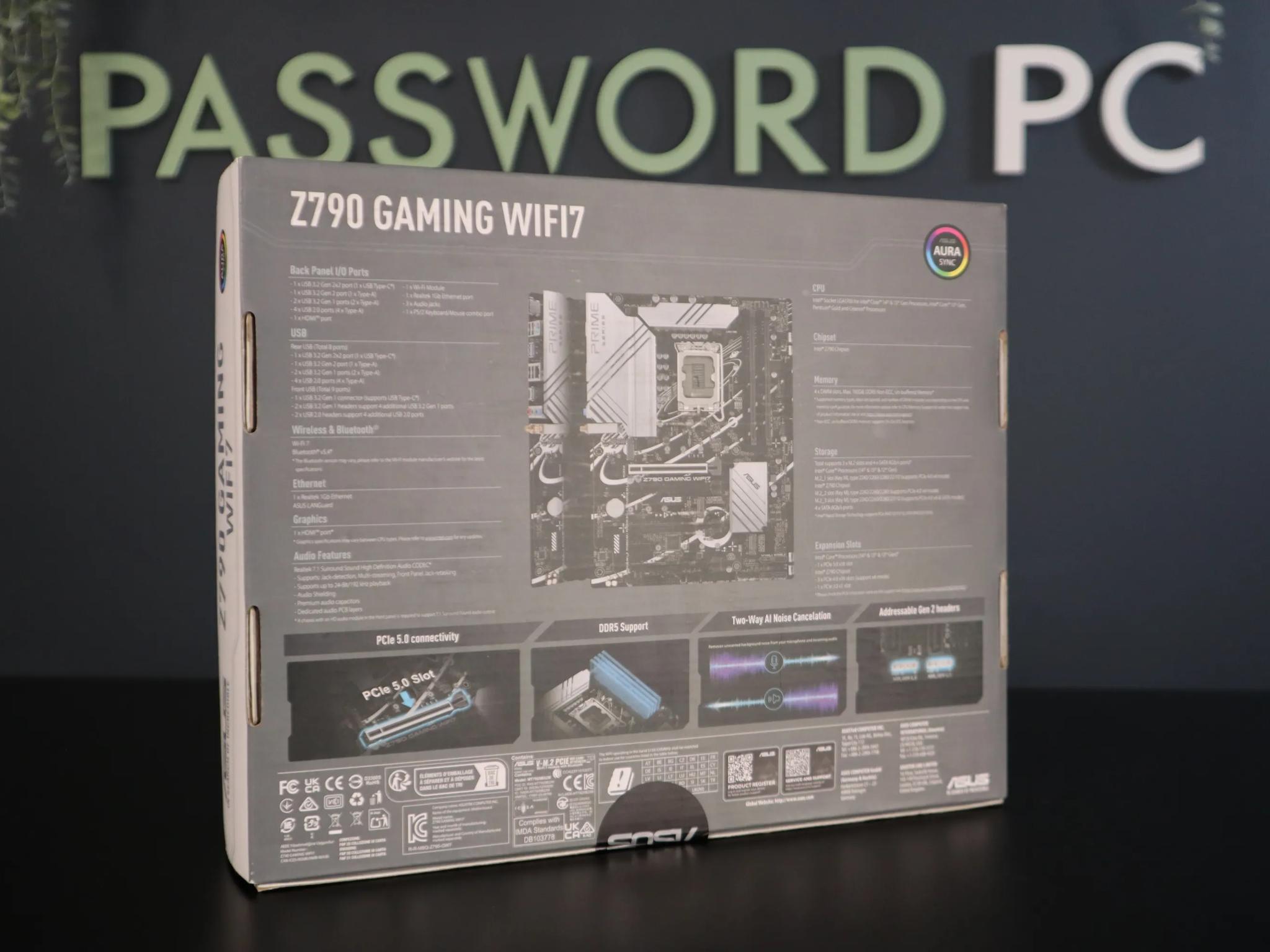 BRAND NEW Asus Prime Z790 Gaming WiFi Motheroard | DDR5