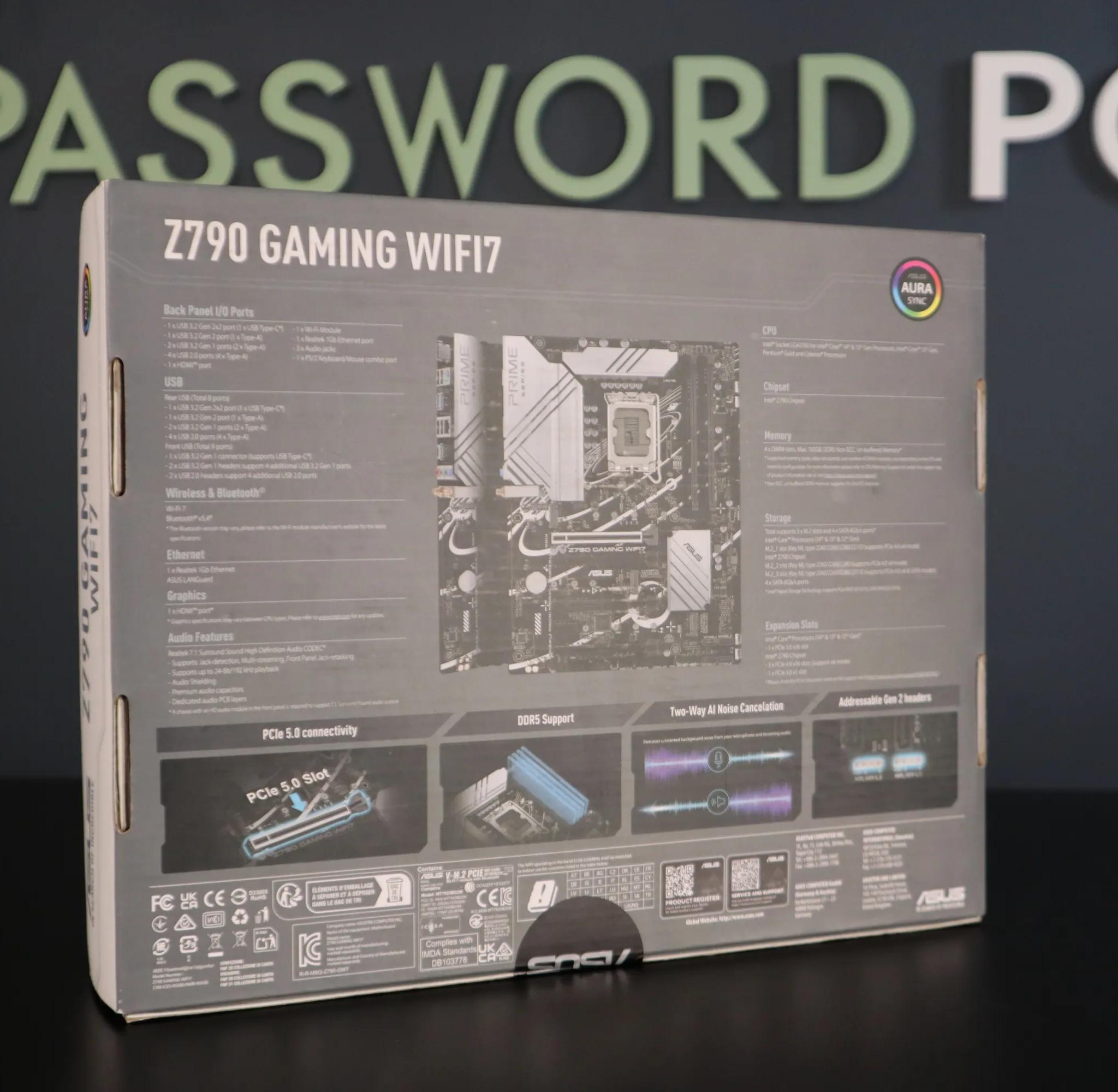 BRAND NEW Asus Prime Z790 Gaming WiFi Motheroard | DDR5