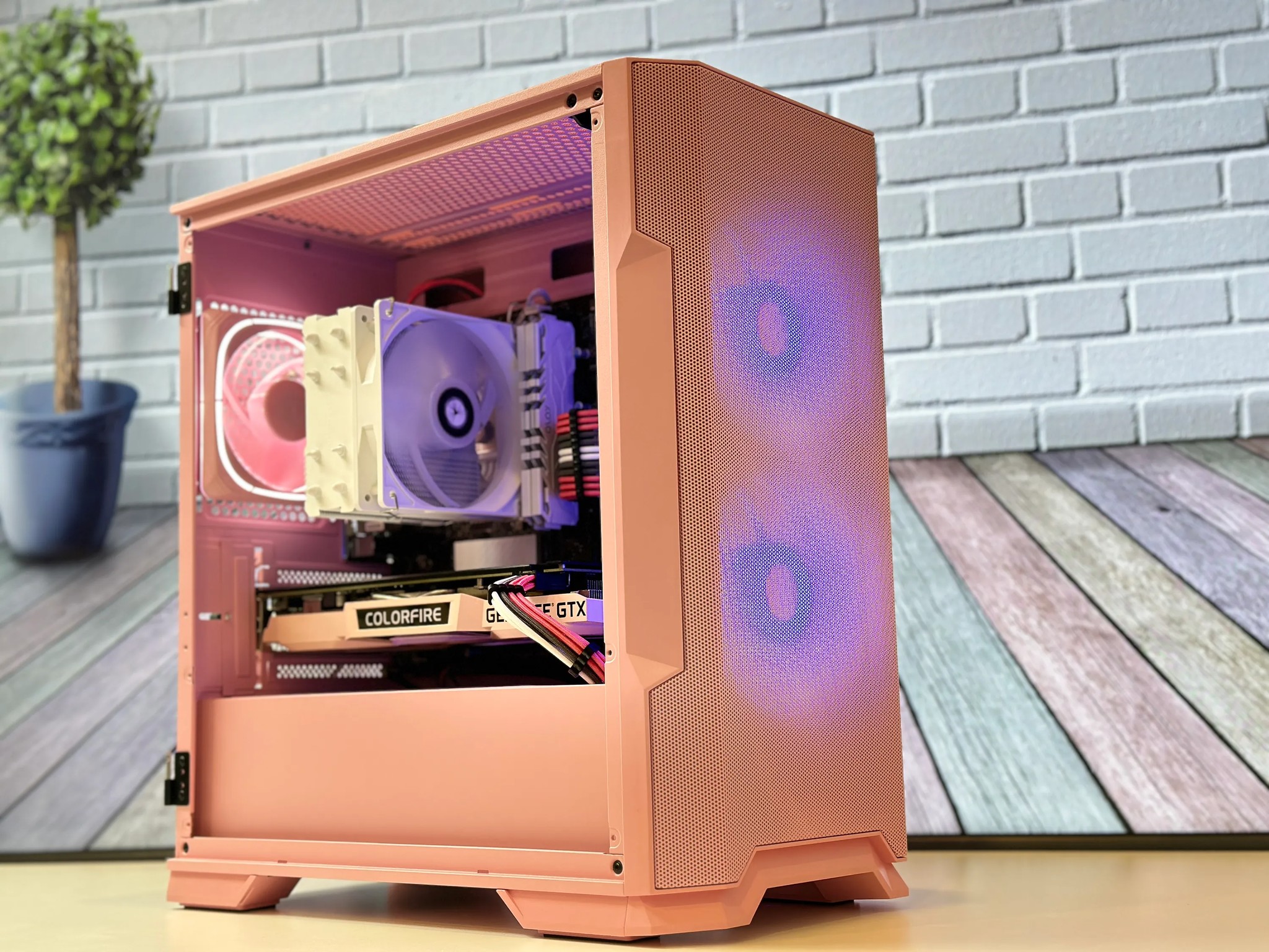 🌸Rose 🌸Gaming PC🌸Nvidia GTX 1660 Super 🌸AMD Ryzen 5 3500X🌸 16GB DDR4🌸1TB SSD NVME