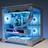 Pure White Gaming PC | Intel Arc B580 | Ryzen 5 5600x | 32GB DDR4 | 1TB m.2