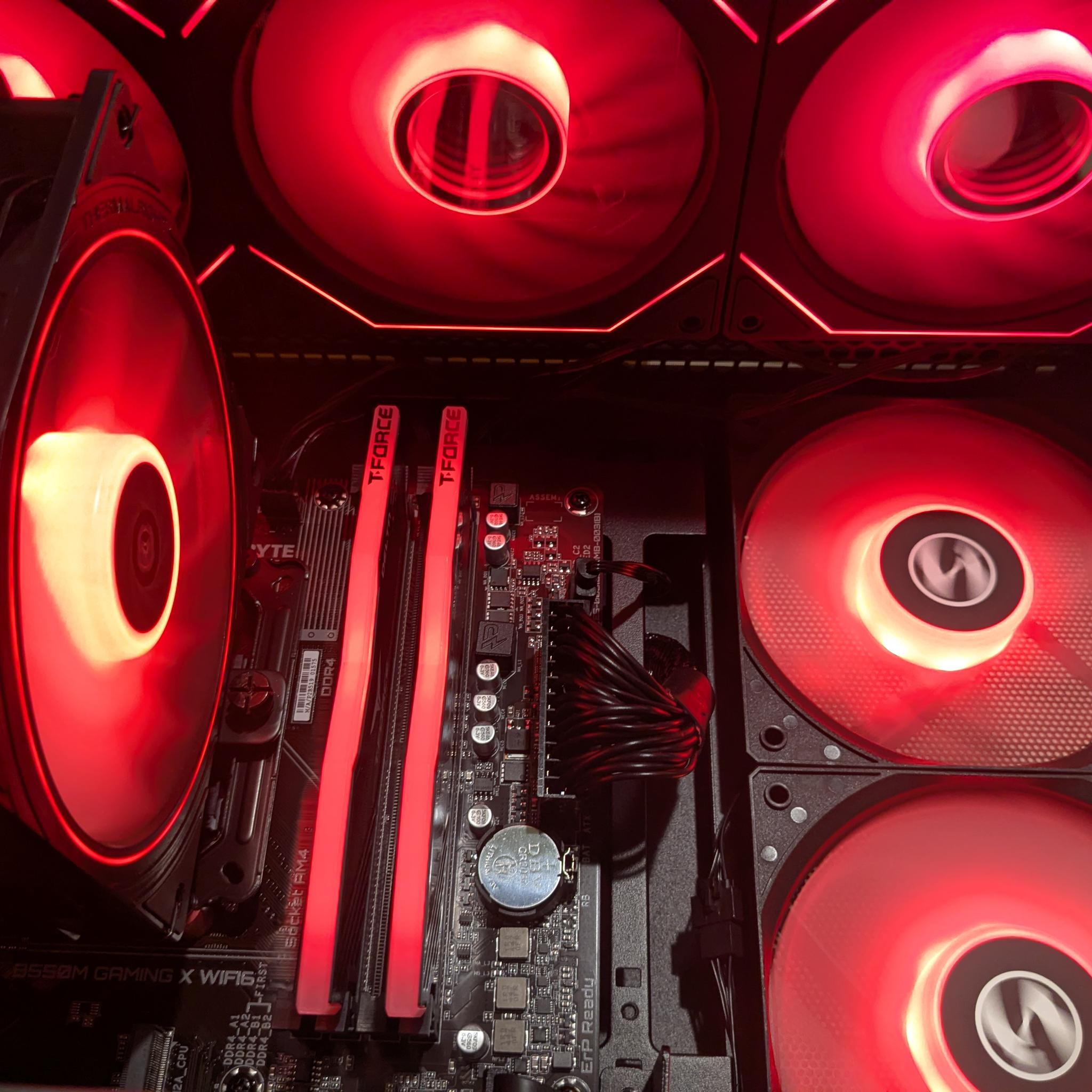 RTX 3070 TI & Ryzen 7 5700G - "The Obsidian 5 v2 1440p Gaming PC" 16gb RAM -  1tb NVME - 750w PSU
