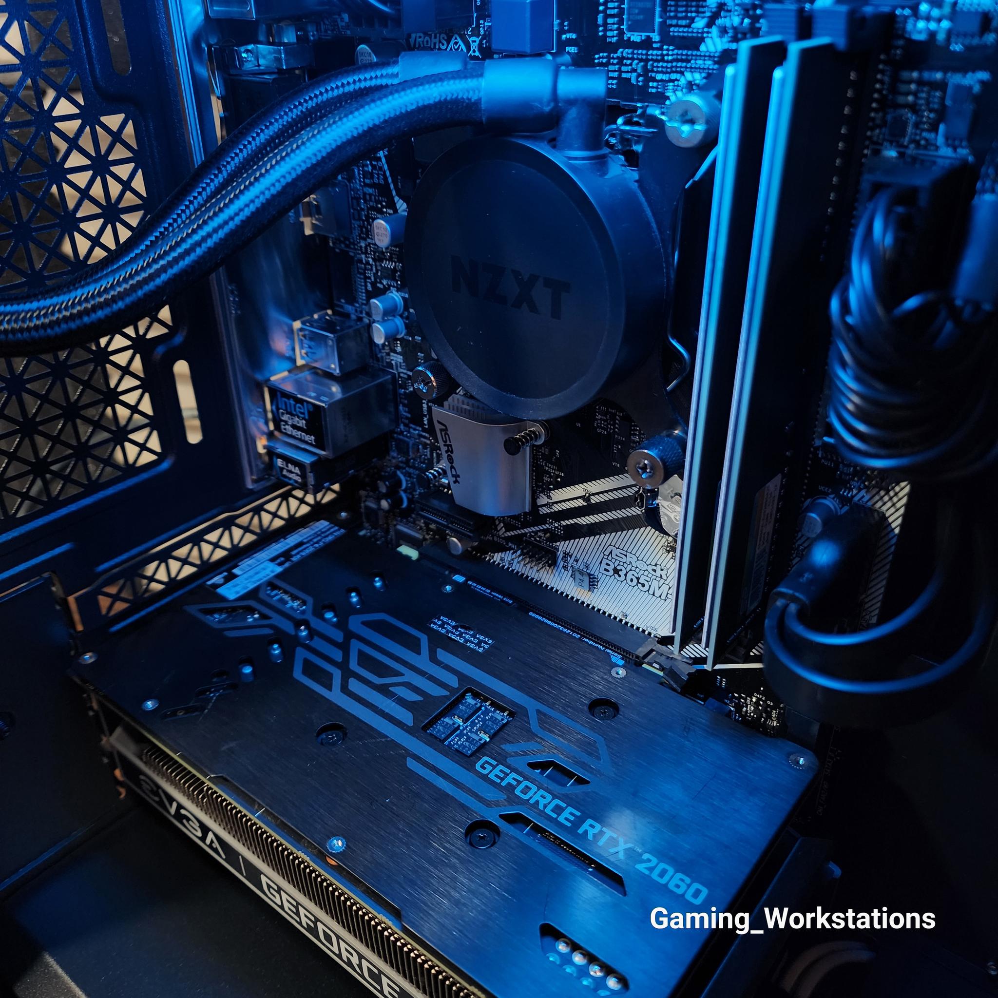 🖤💙🖤 Intel Core i5 8500 // EVGA GeForce RTX 2060 6GB // Silicon Power 16GB 3200MHz