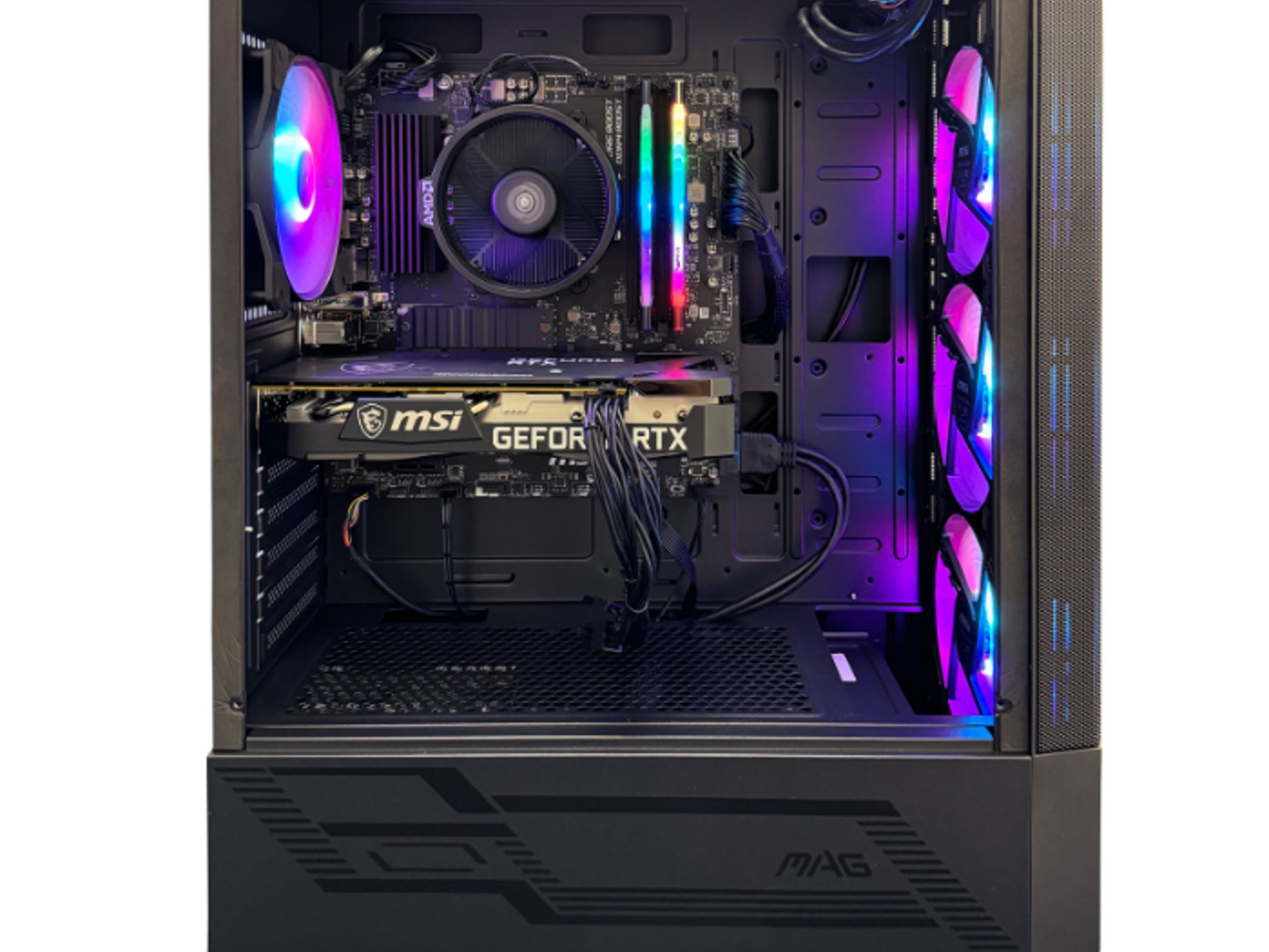 NSX Gaming Pc AMD RYZEN 5 5500, 16GB RAM DDR4, SSD 512GB, PSU 550W 80+ Bronze, NVIDIA RTX 3050 6GB