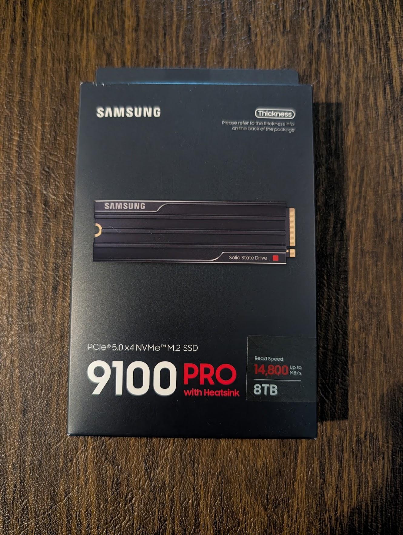 Samsung 9100 PRO 8TB SSD (BRAND NEW/SEALED)