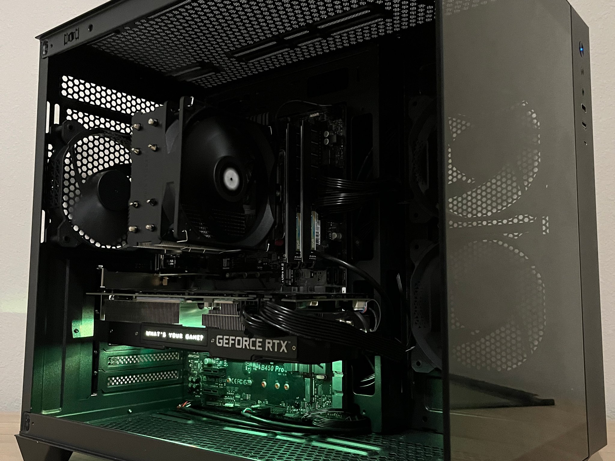 Budget Pure Performance PC Ryzen 5 3600 32gb DDR4 RAM RTX 2070 480GB SSD