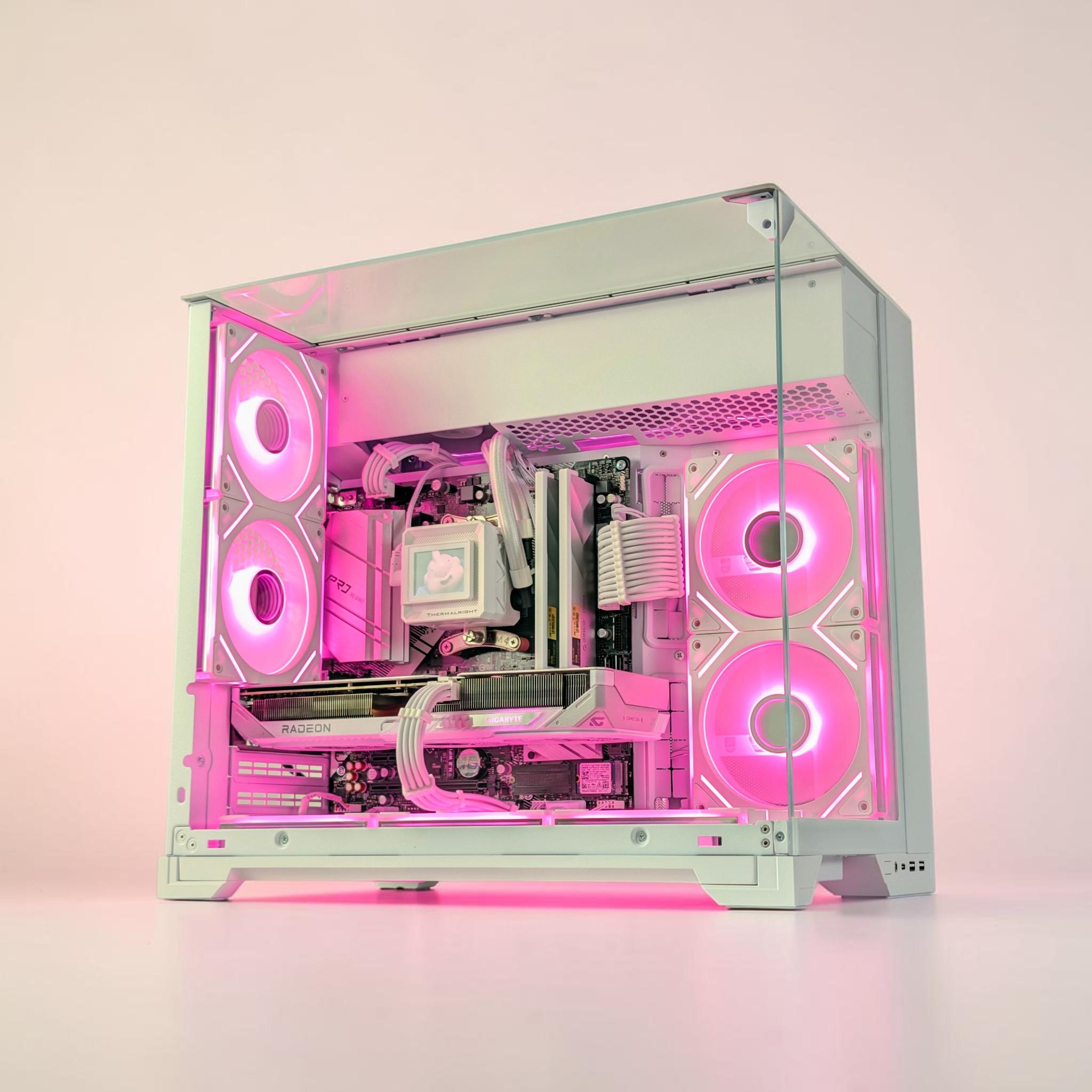 🤍🏔️Alaska🏔️❄️Gaming PC❄️AMD RX 9060 XT 16GB❄️AMD Ryzen 7 5800X 8 core❄️32GB DDR4❄️1TB SSD