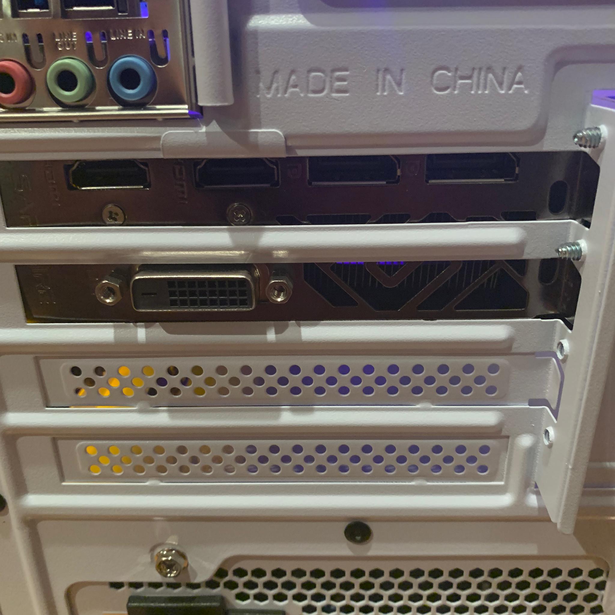 RX 580 8GB RYZEN 5 1600X FORTNITE READY WHITE CUSTOM 16GB RAM 1000GB SSD ARGB LIGHTING WINDOWS 10