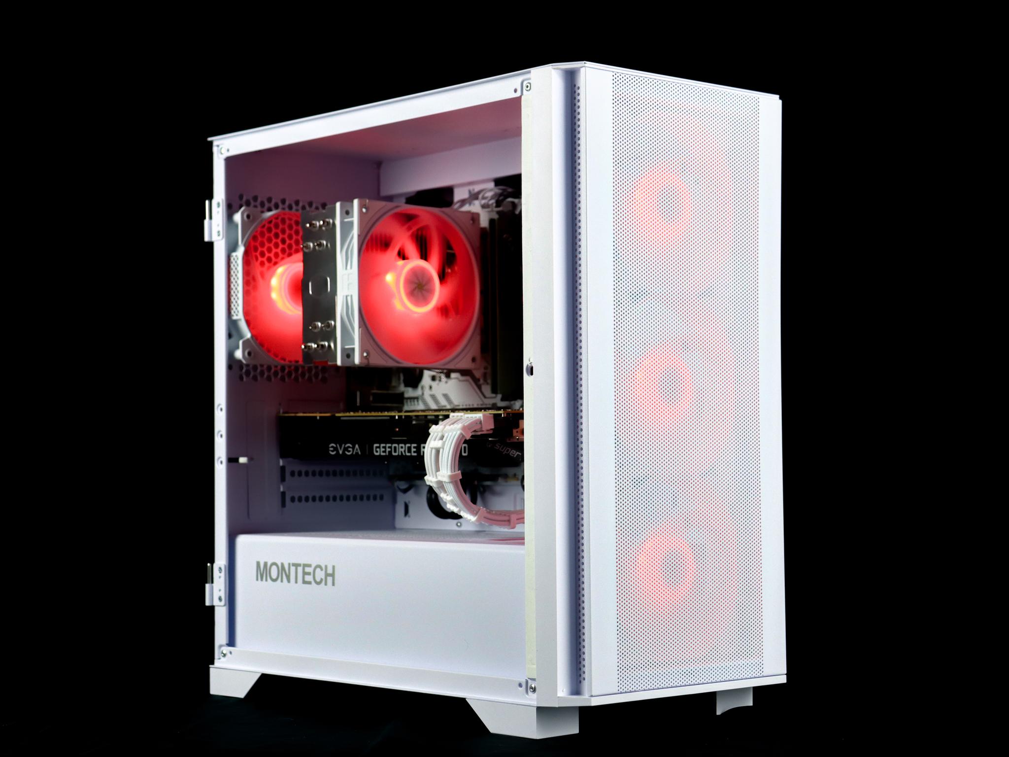 🧊❄️🧊 White Gaming PC – RTX 2070 Super , Ryzen 5 3600, 16GB RAM, 500GB SSD - WiFi, BlueTooth 🧊❄️🧊
