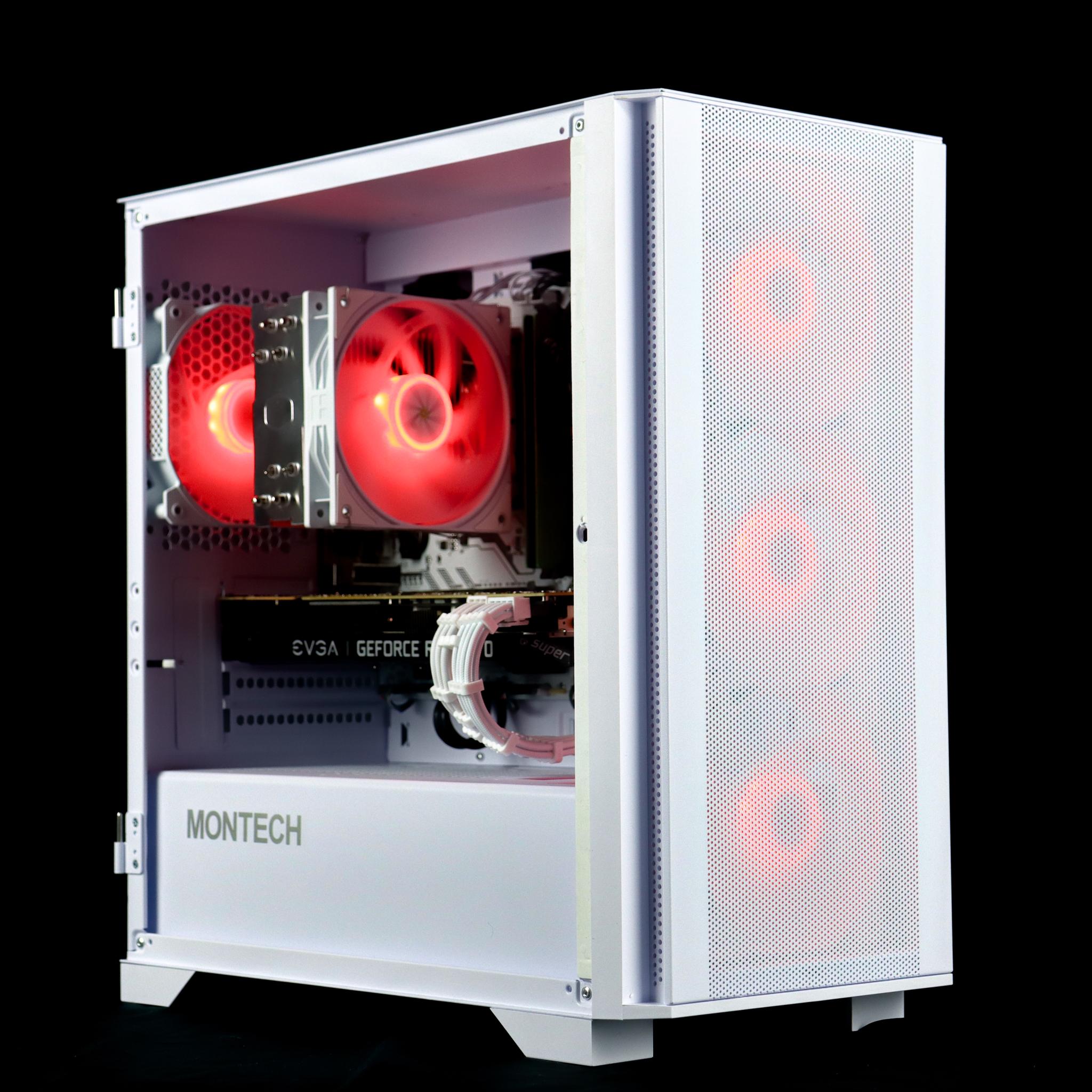 🧊❄️🧊 White Gaming PC – RTX 2070 Super , Ryzen 5 3600, 16GB RAM, 500GB SSD - WiFi, BlueTooth 🧊❄️🧊