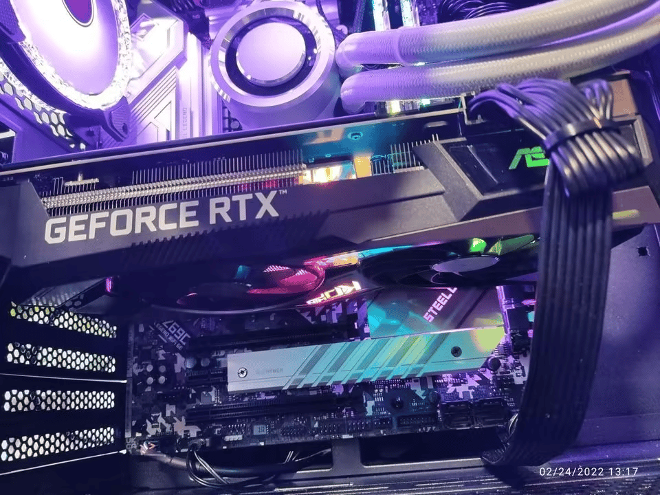 "Kyber" Intel 12600k & RTX 3070 011 Dynamic Air Mini Build
