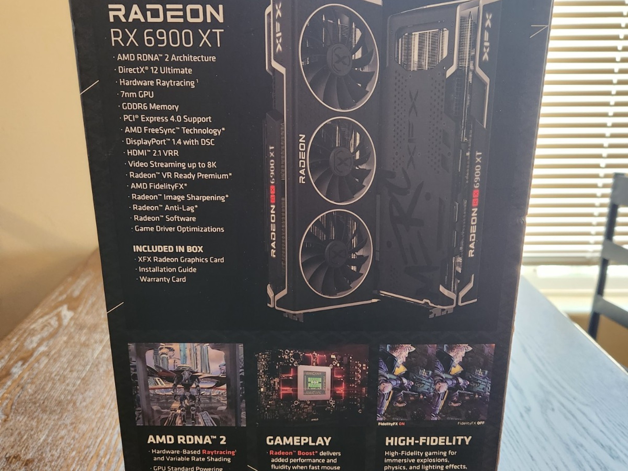 XFX Speedster MERC319 AMD Radeon RX 6900 XT Black