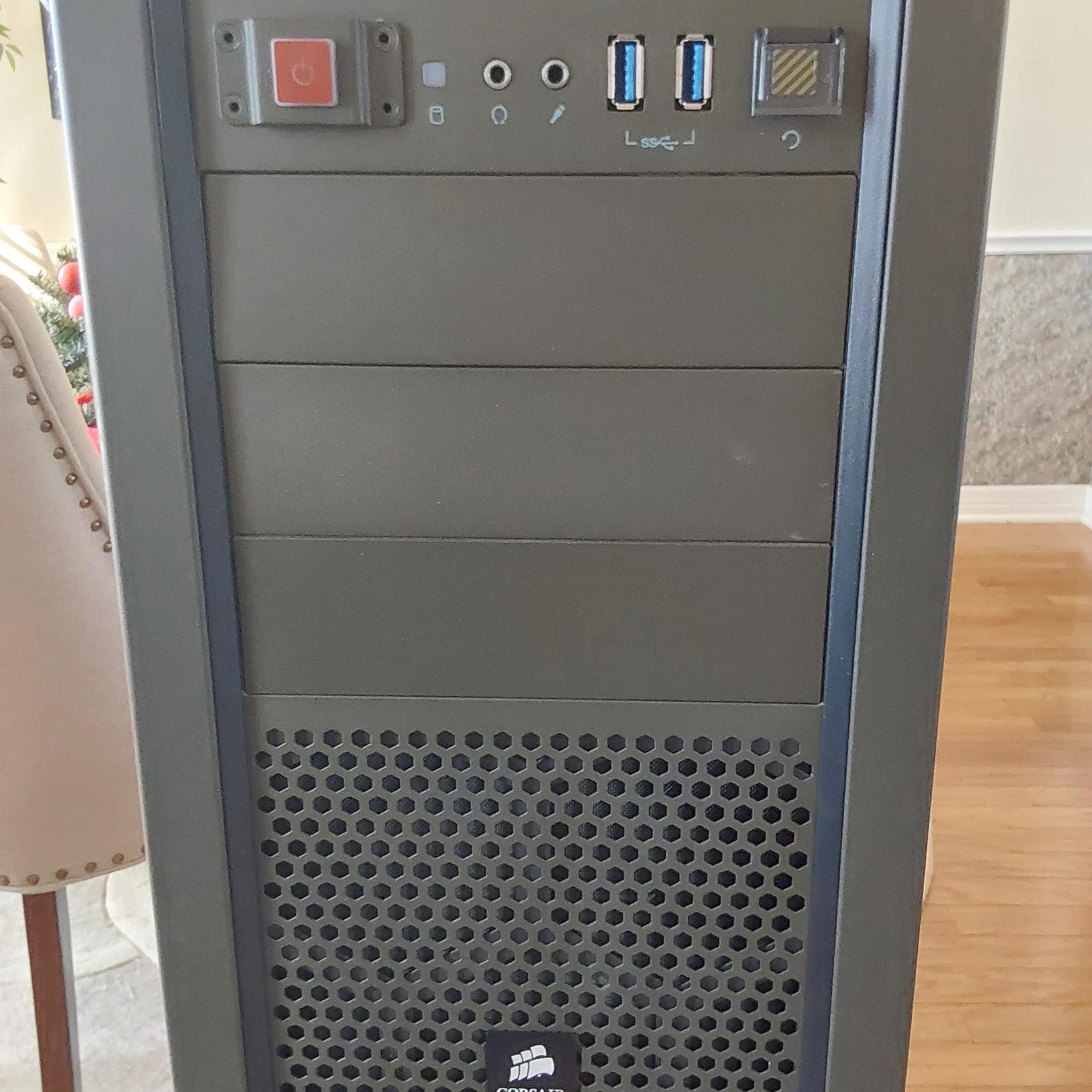 Classic Corsair Vengeance Series C70 Steel ATX Mid Tower Computer Case (Military Green!)