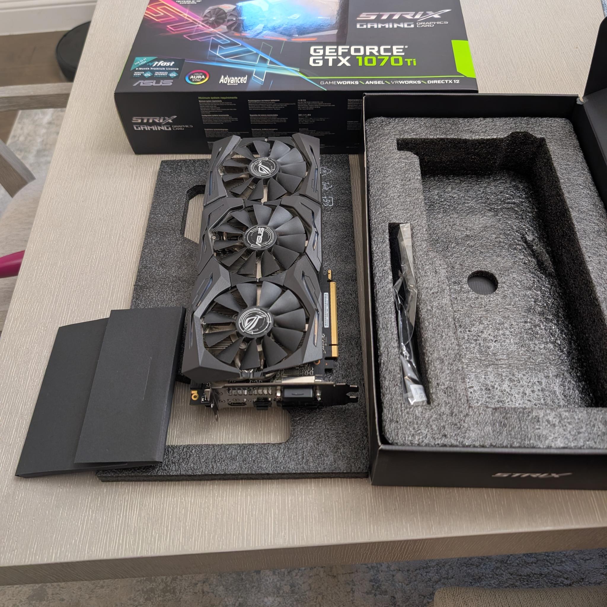 ASUS ROG STRIX GeForce GTX 1070 Ti