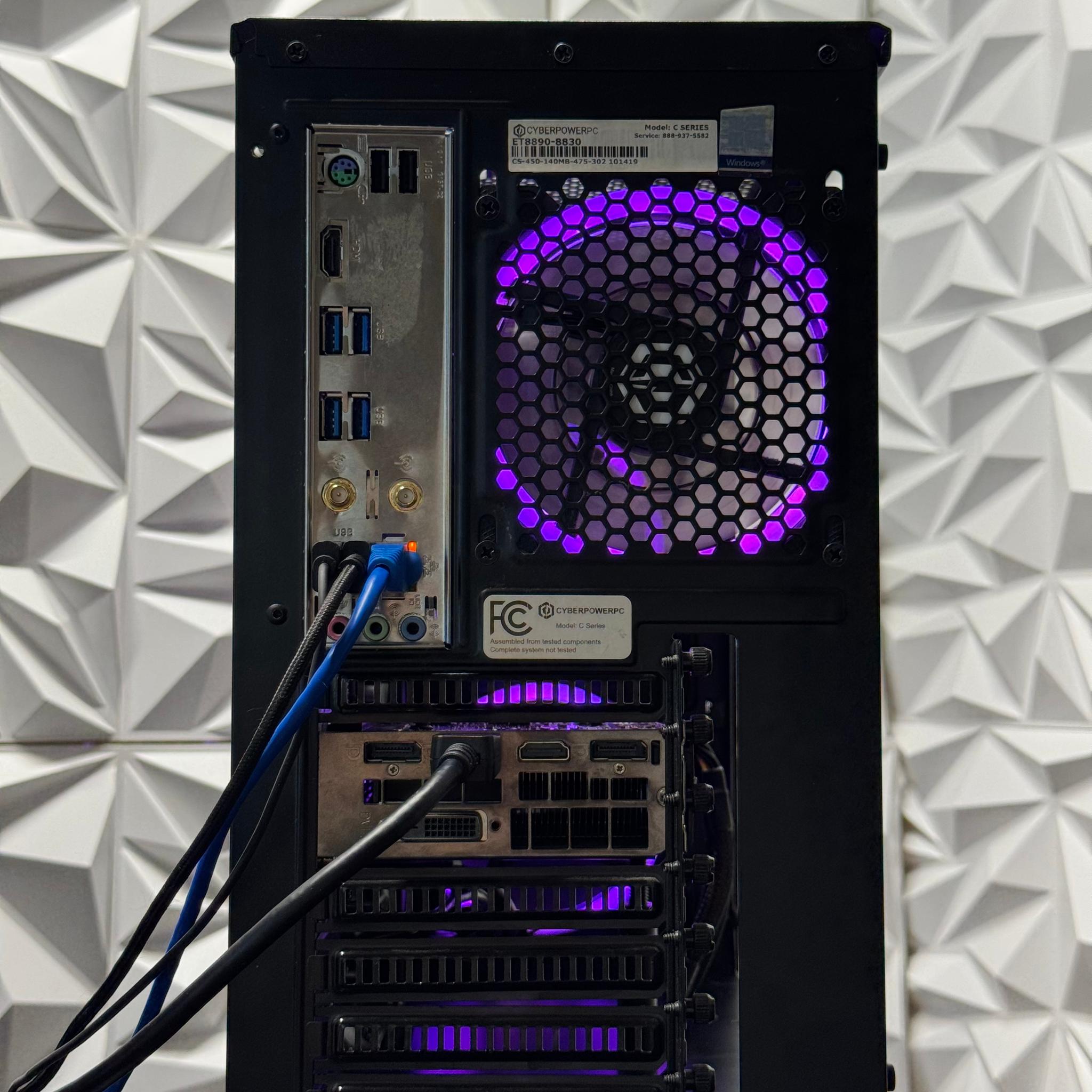 Ryzen 5 3600 / GTX 1070 Ti / 16GB 2666Mhz DDR4 ram / 2TB storage / 650w psu