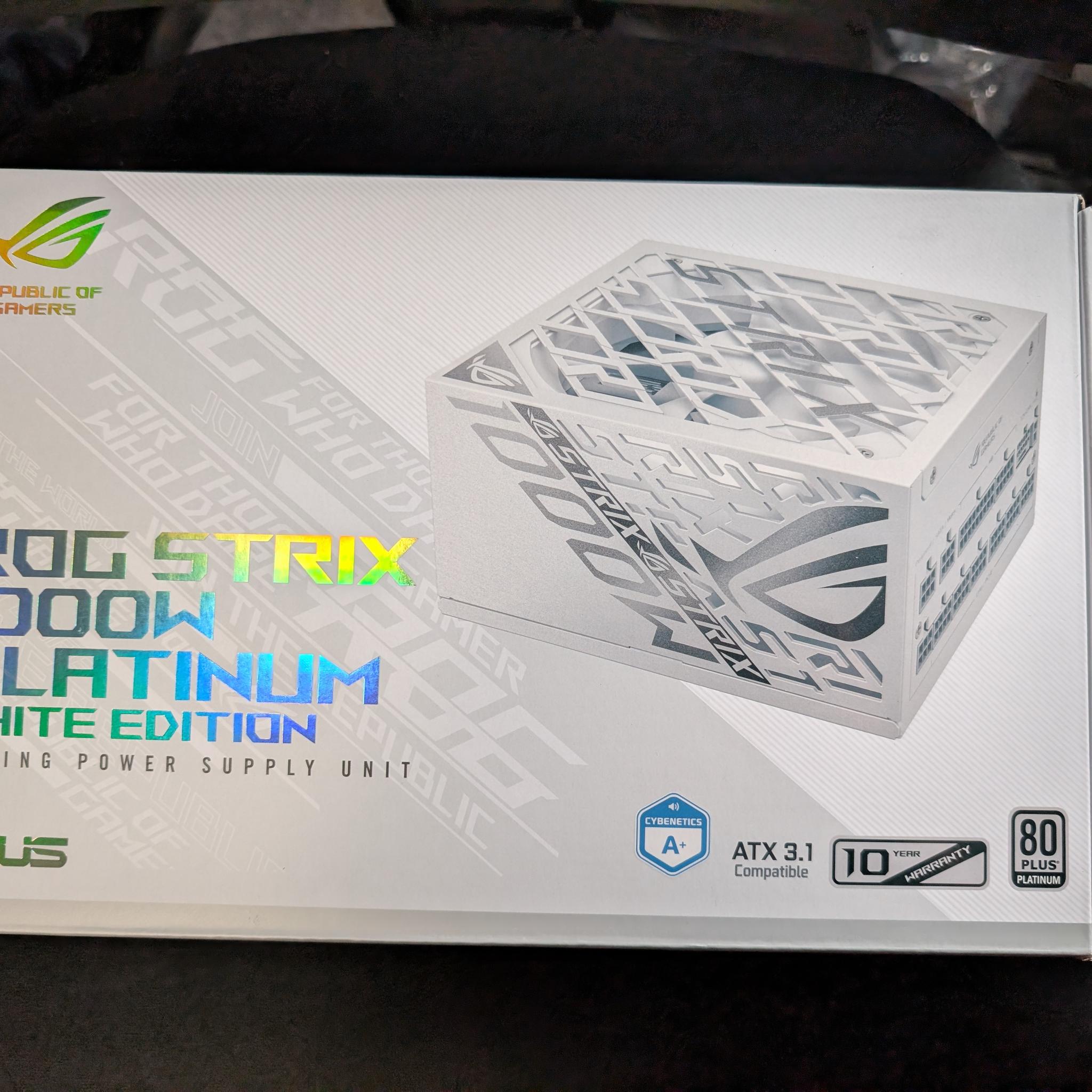 ASUS ROG Strix Platinum 1000W White Power Supply
