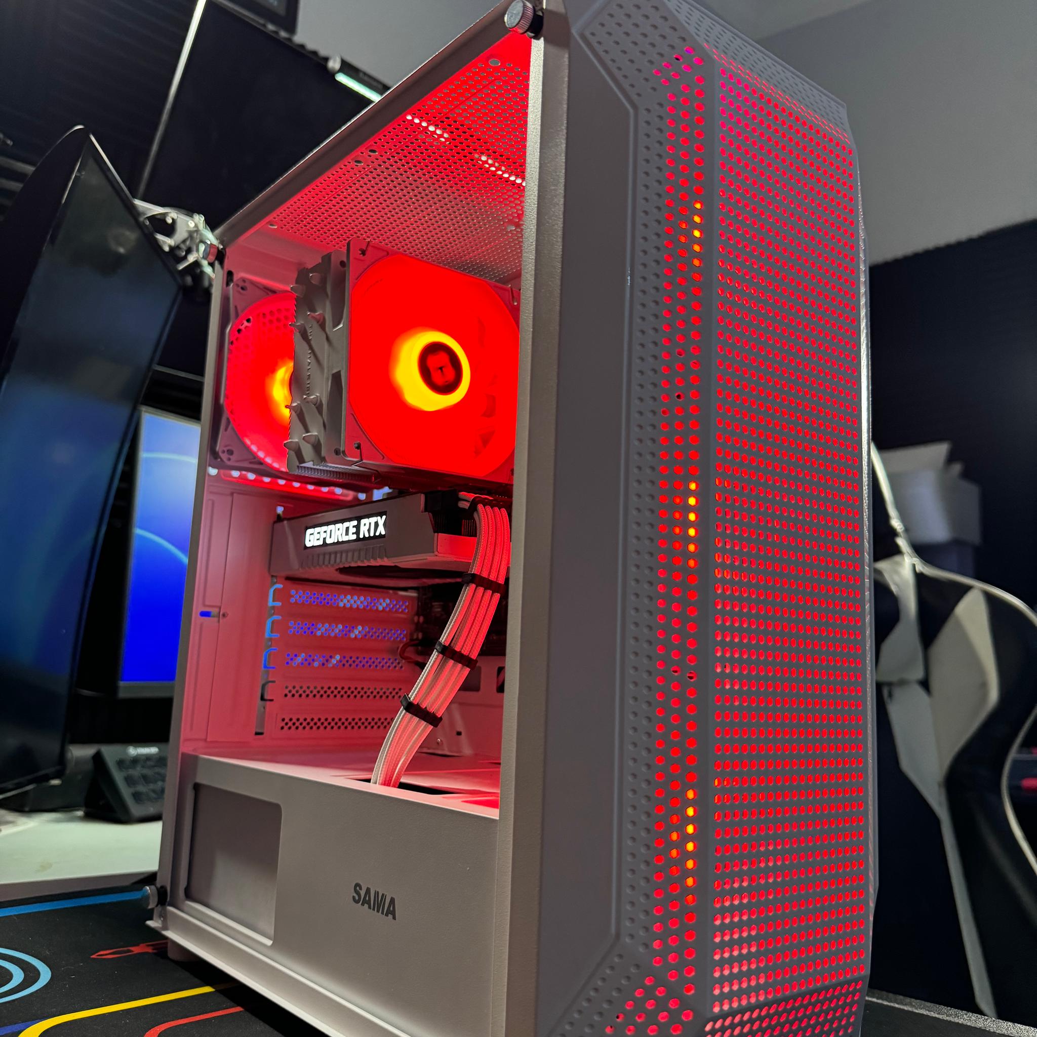 White N’ Black RTX Gaming PC - i5 6500 / RTX 2060