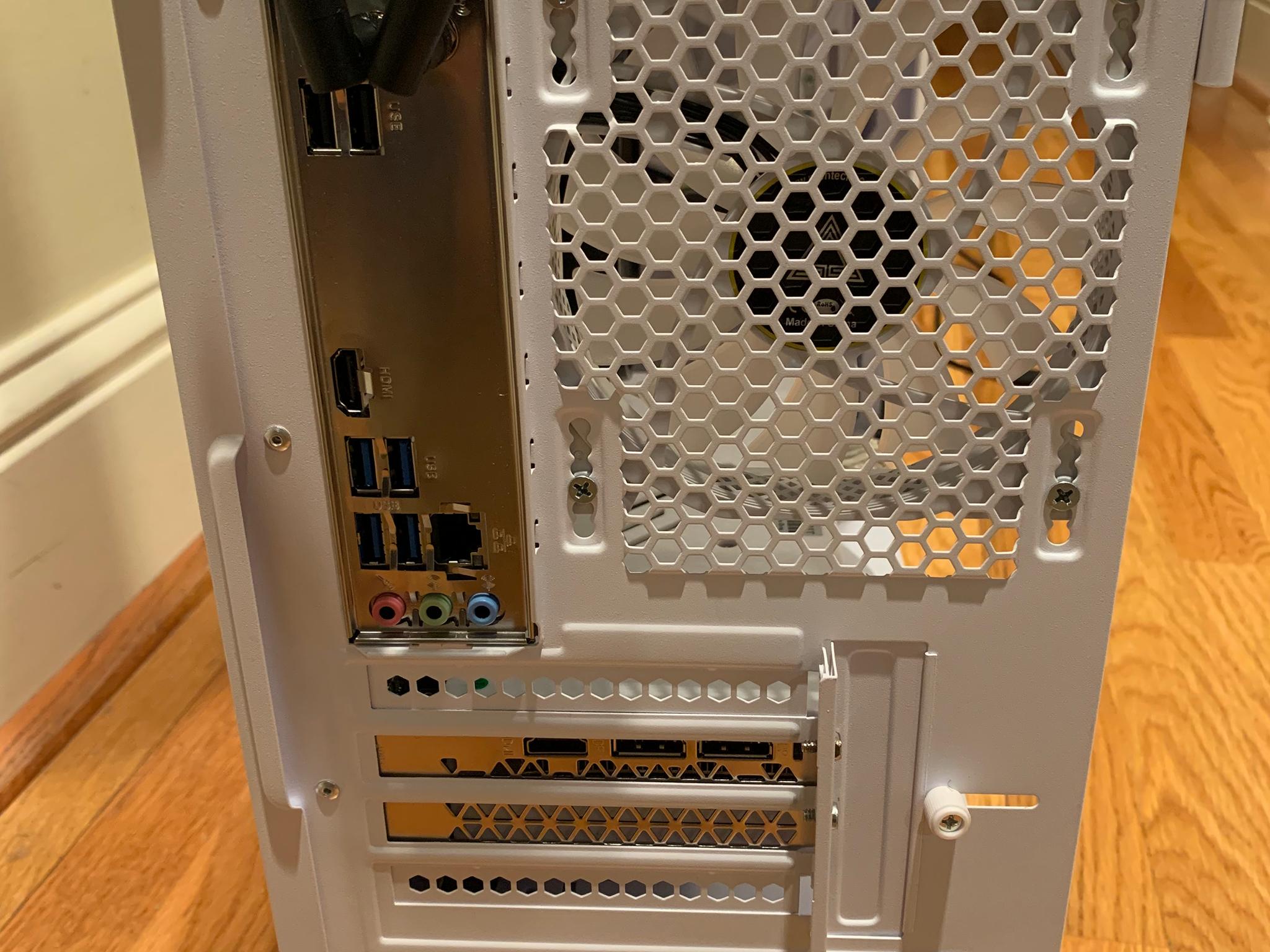 RYZEN 5 1600 RX 580 8GB WHITE RGB GAMING/STREAMING/EDITING PC 16GB RAM 1000GB M.2 SSD WINDOWS WiFi