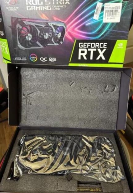 ASUS GeForce RTX 3080 12GB GDDR6X Gaming Video Graphics Card