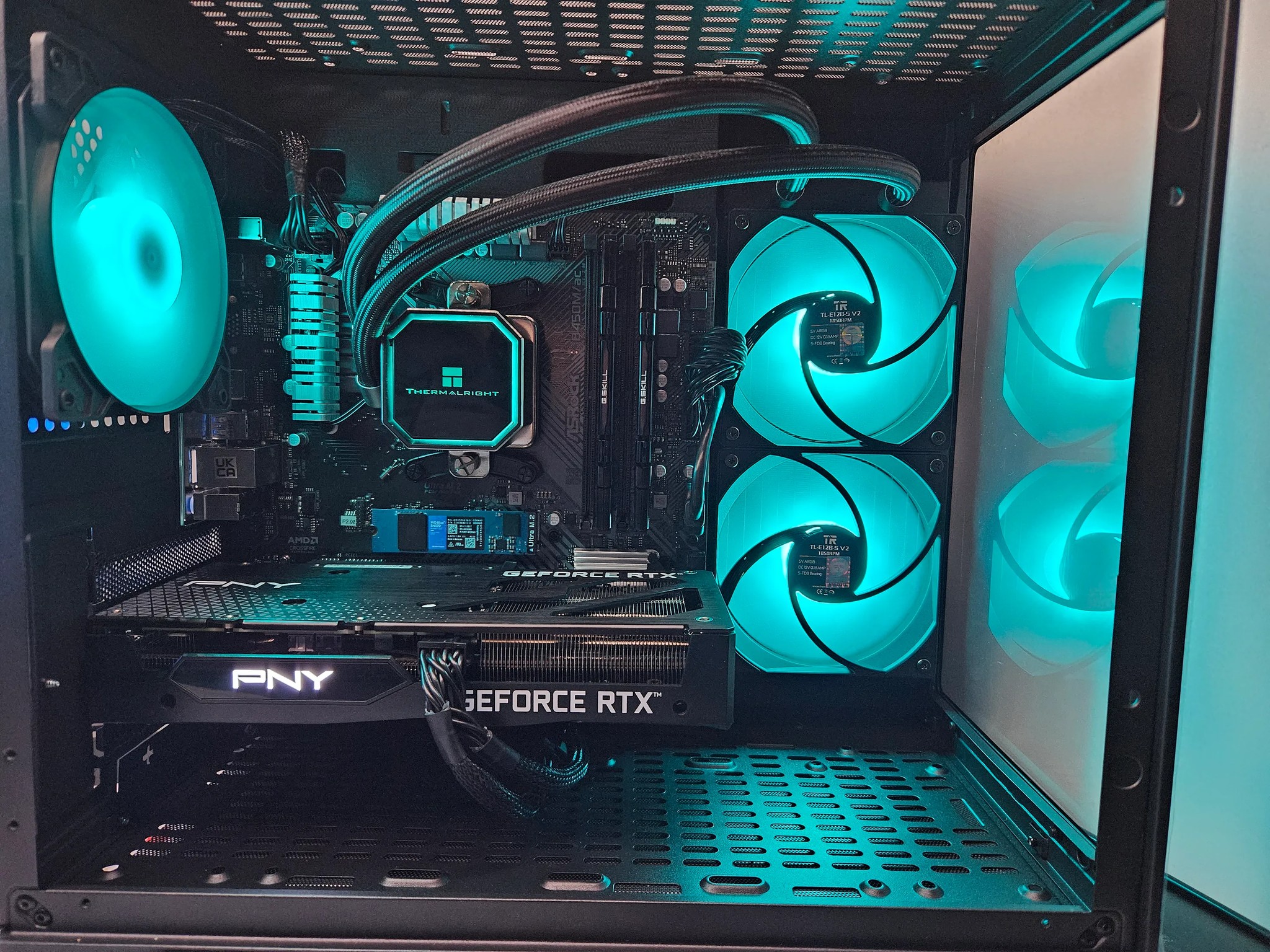 Budget Baller Liquid Cooled Gaming RIG Ryzen 5 5500 / 16GB / 512GB / RTX 3060