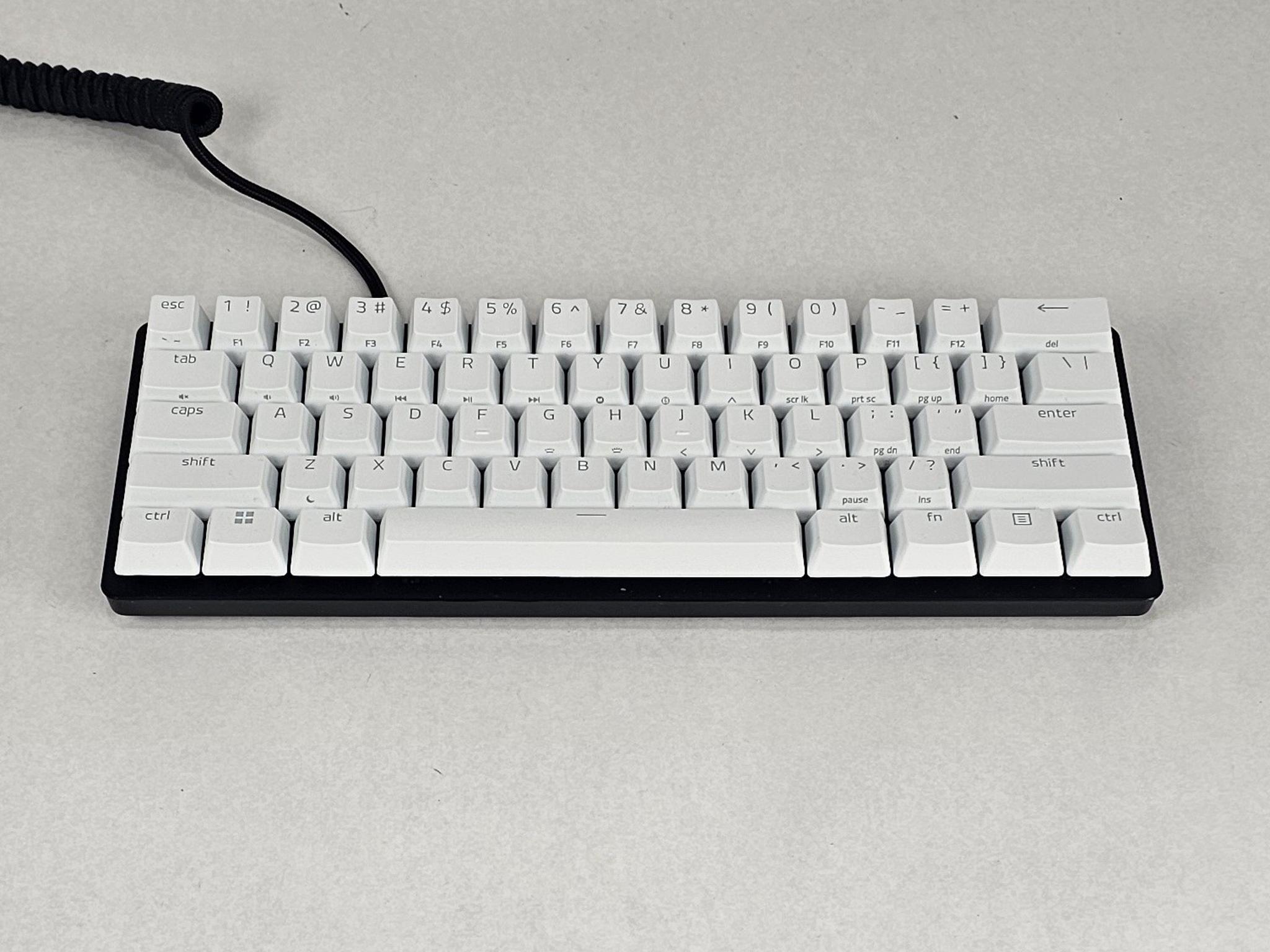 Razer Huntsman Mini Special Edition 60% Optical Gaming Keyboard - White/Black Wired