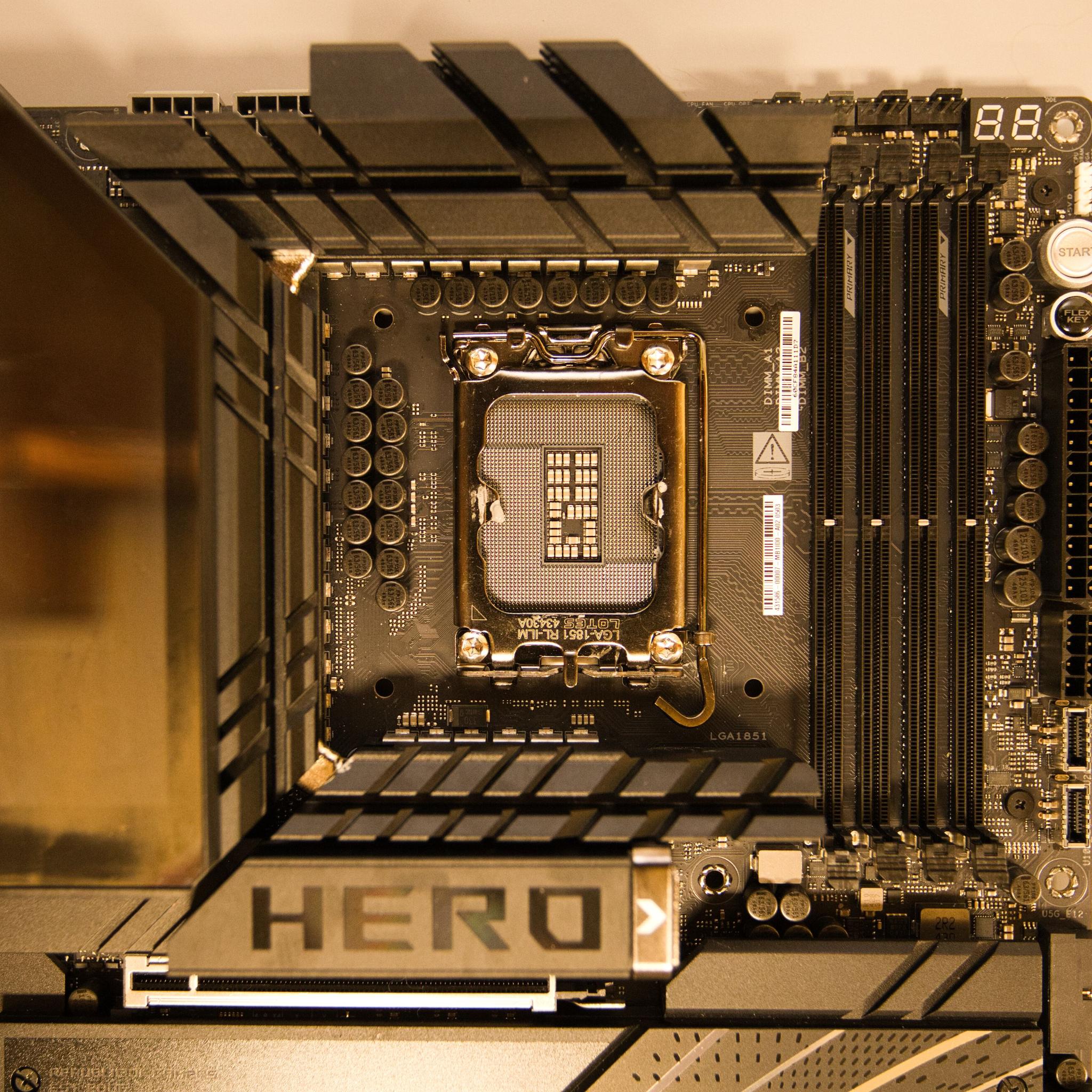 ASUS ROG Maximus Z890 Hero LGA1851 DDR5 ATX Motherboard Fully Tested