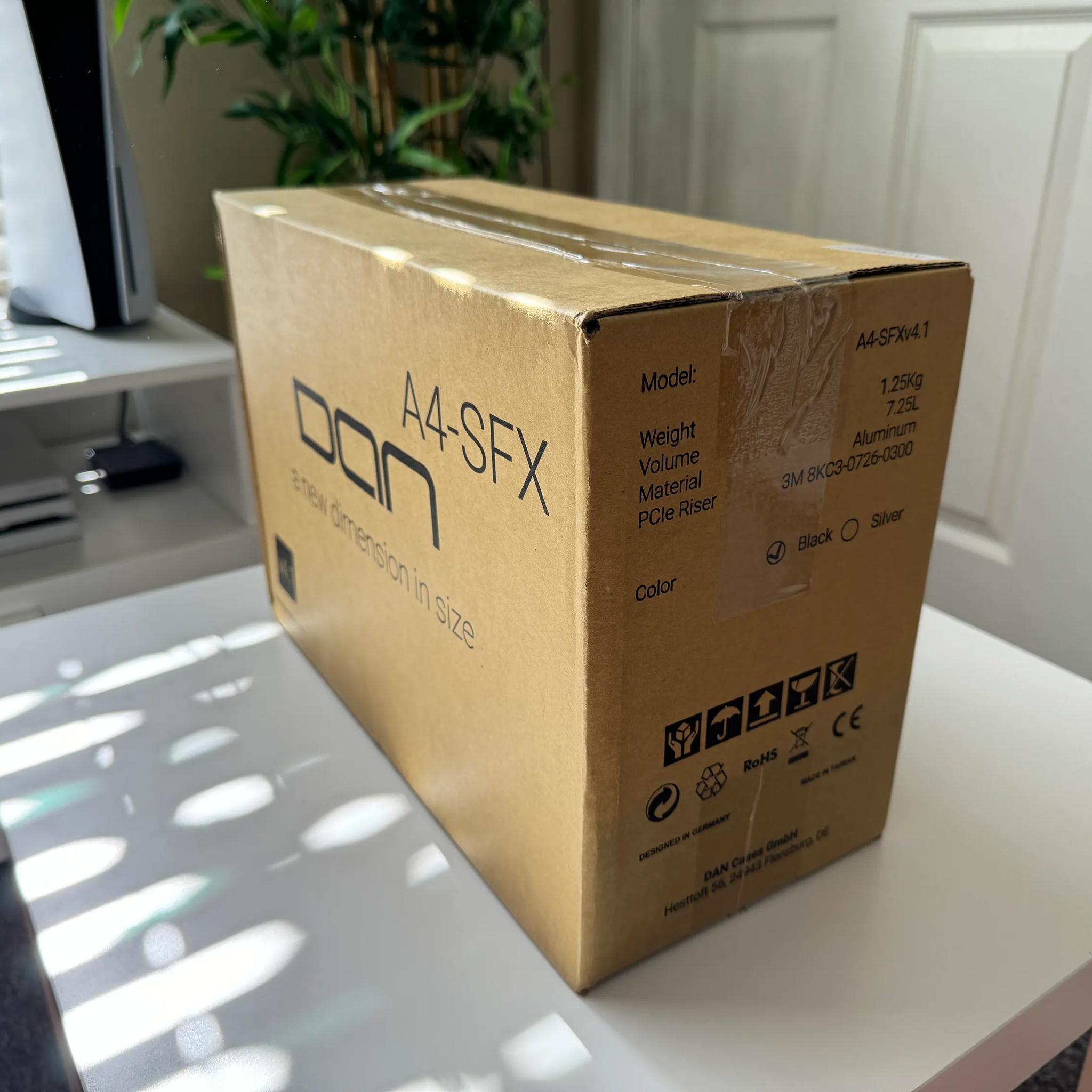 DAN Case A4-SFX Black V4.1 (PC Case Only!)