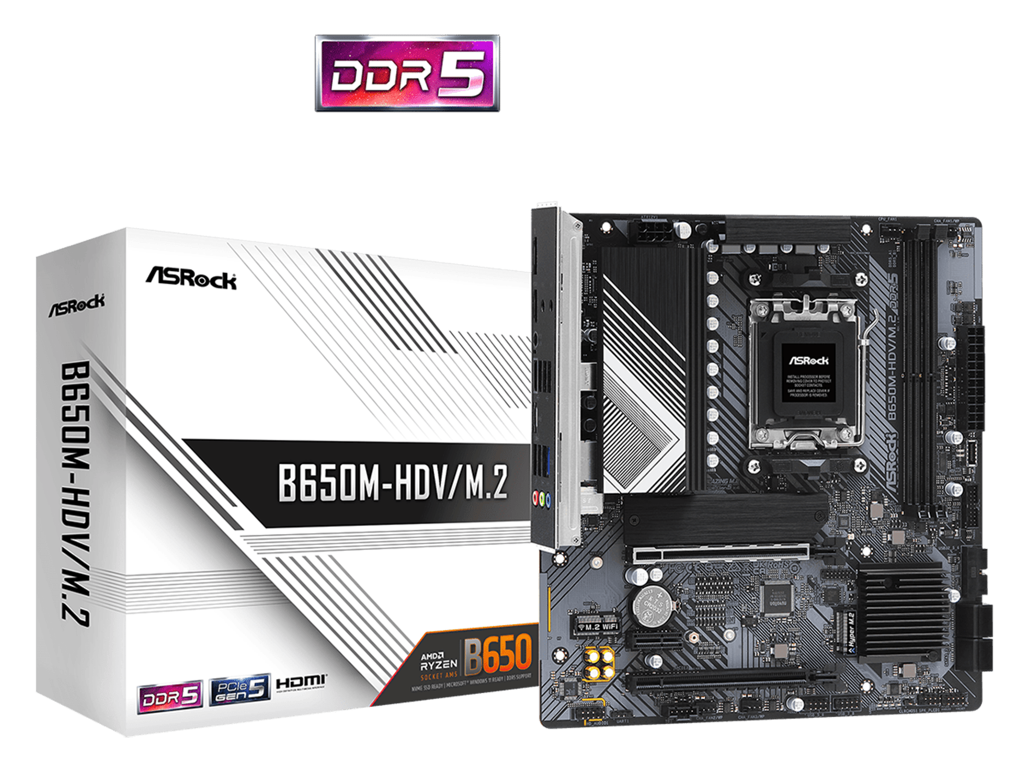 Asrock B650M-HDV/M.2 [ETHERNET ONLY] 2.5 LAN
