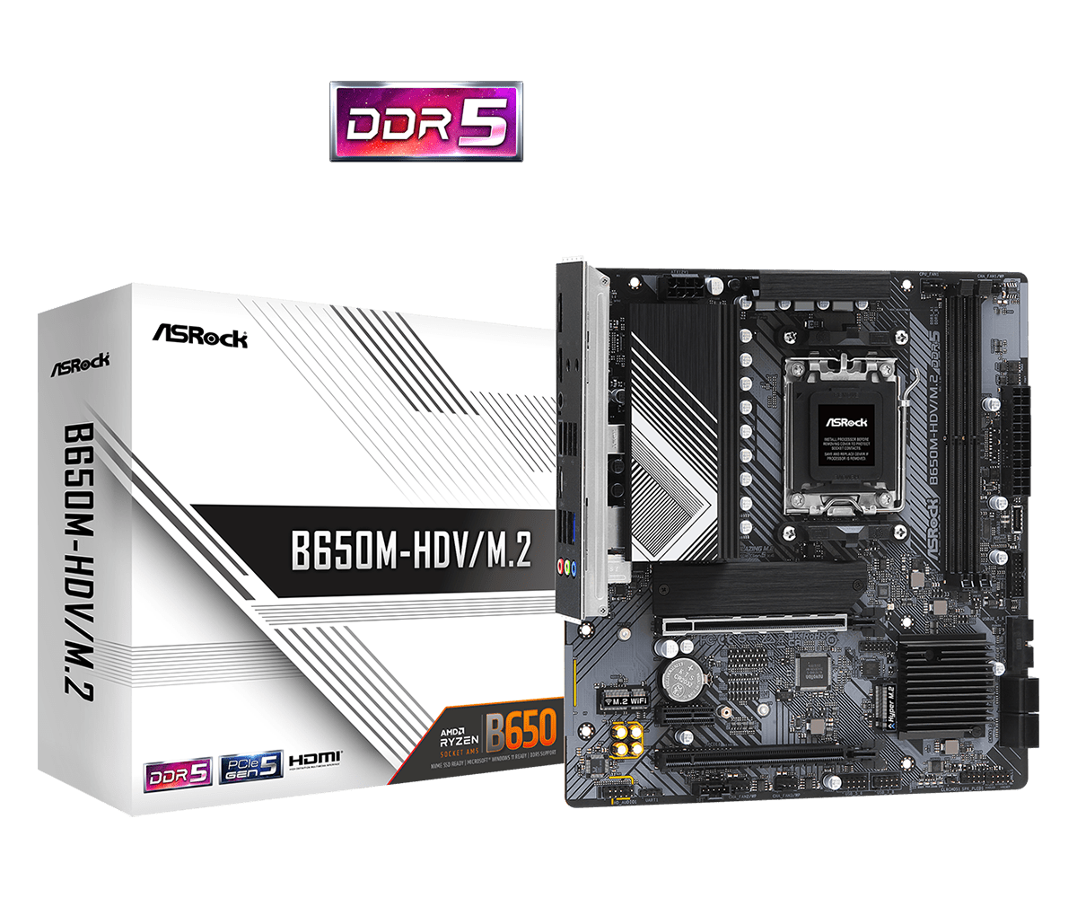Asrock B650M-HDV/M.2 [ETHERNET ONLY] 2.5 LAN