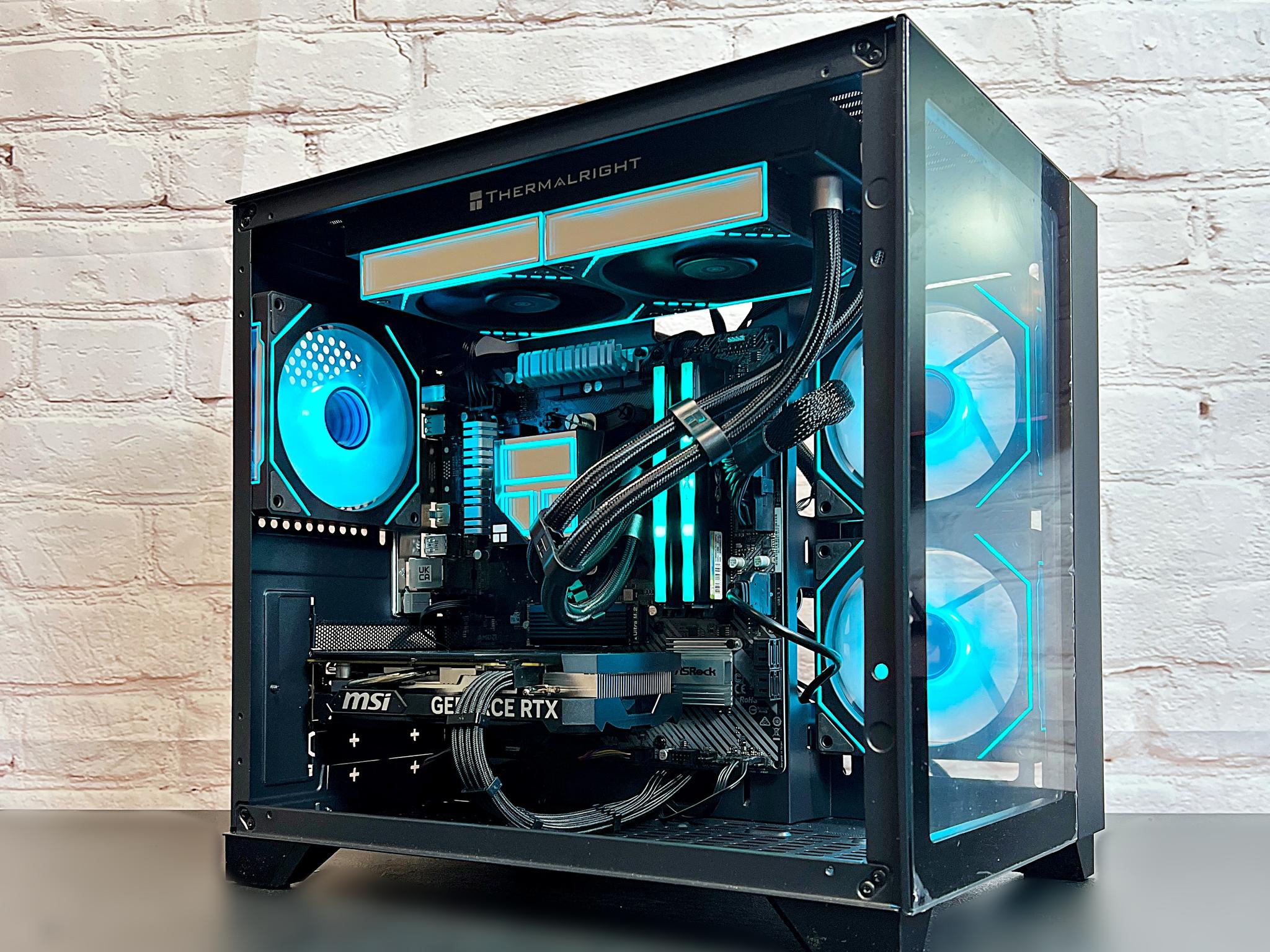 Liquid Cooled RTX 4060 Ryzen 5 5500 16GB RAM 1TB M.2 Gaming PC