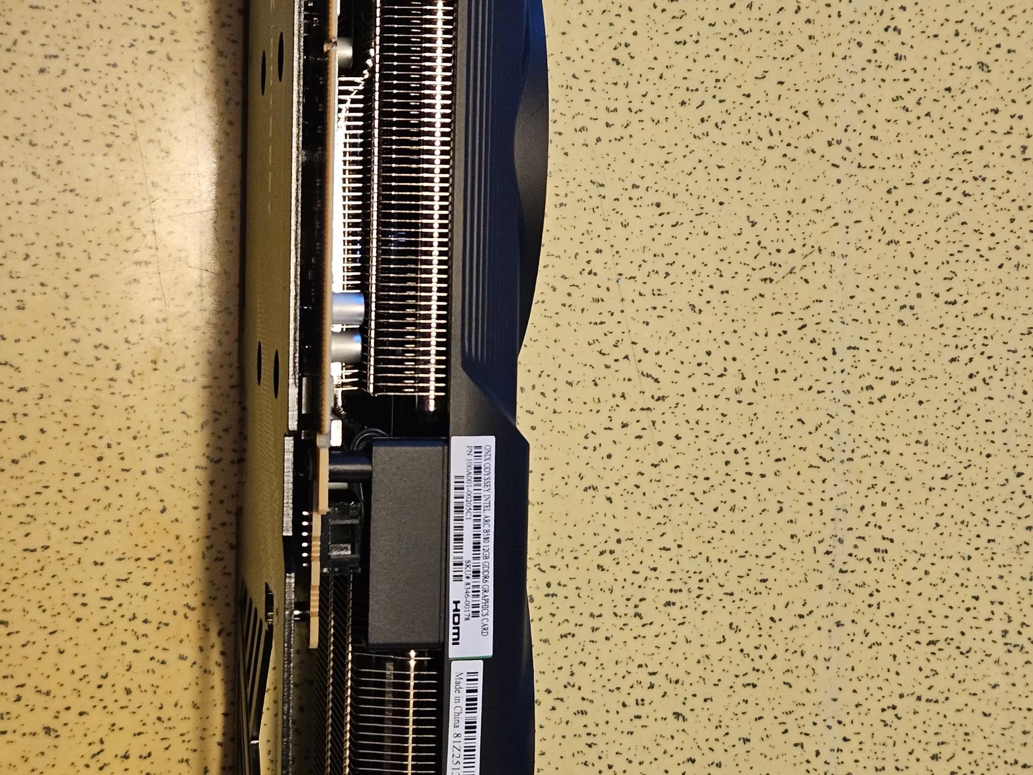 **ON SALE** Onix Odyssey Intel Arc B-580 12 GB!!!