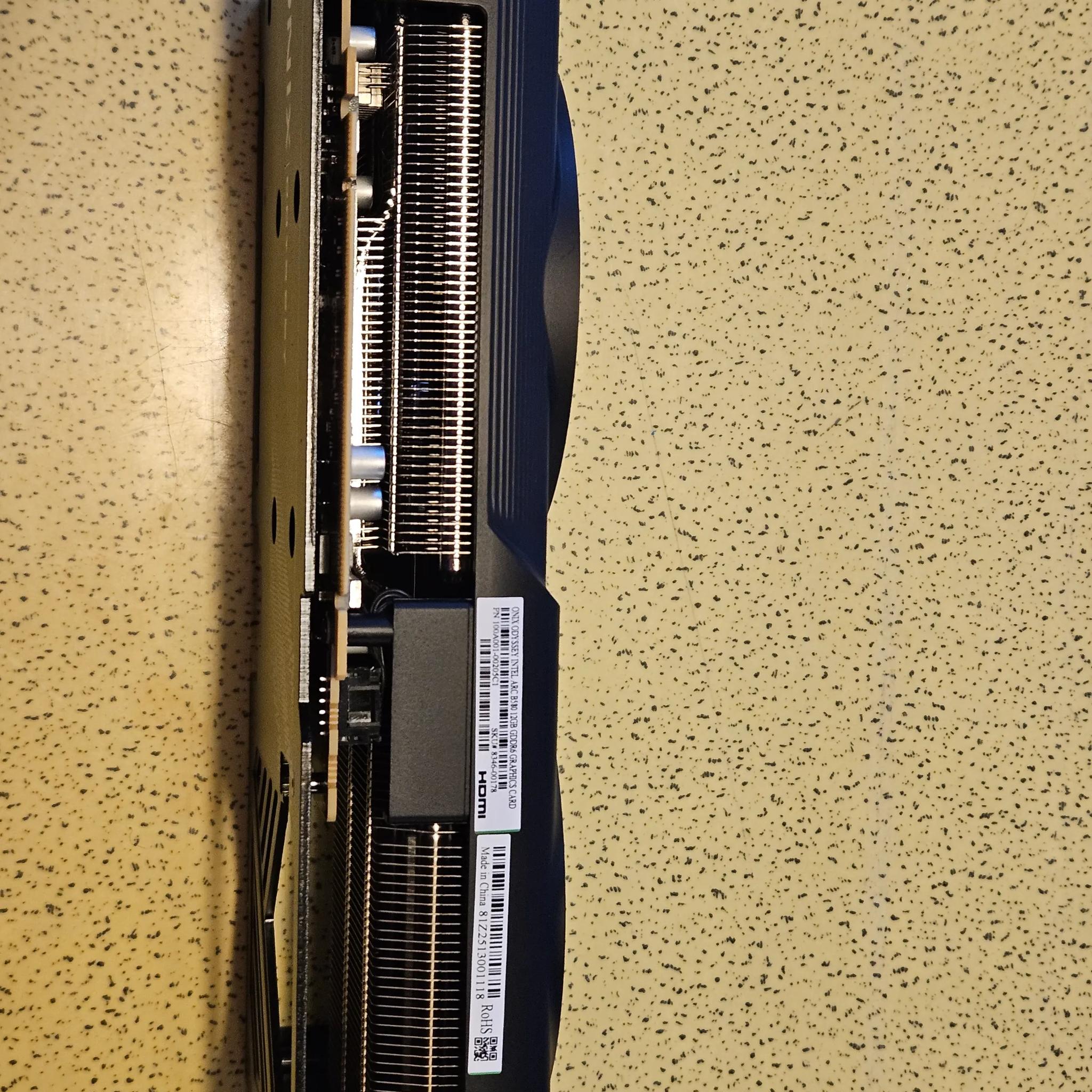 **ON SALE** Onix Odyssey Intel Arc B-580 12 GB!!!