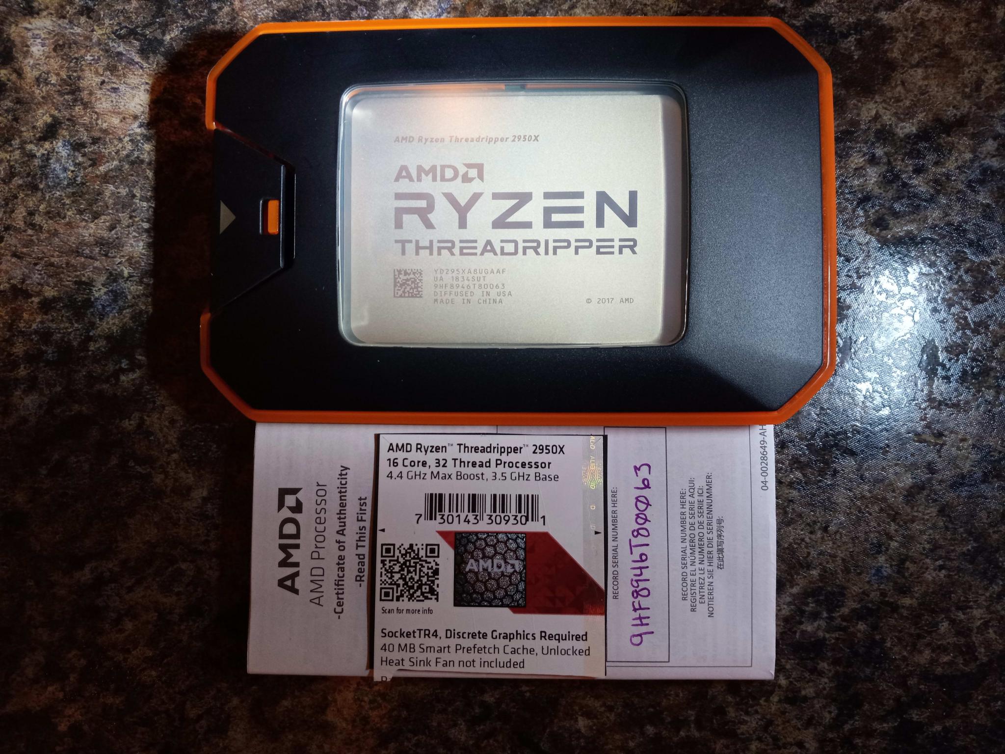Threadripper 2950x with  Noctua NH-U14S