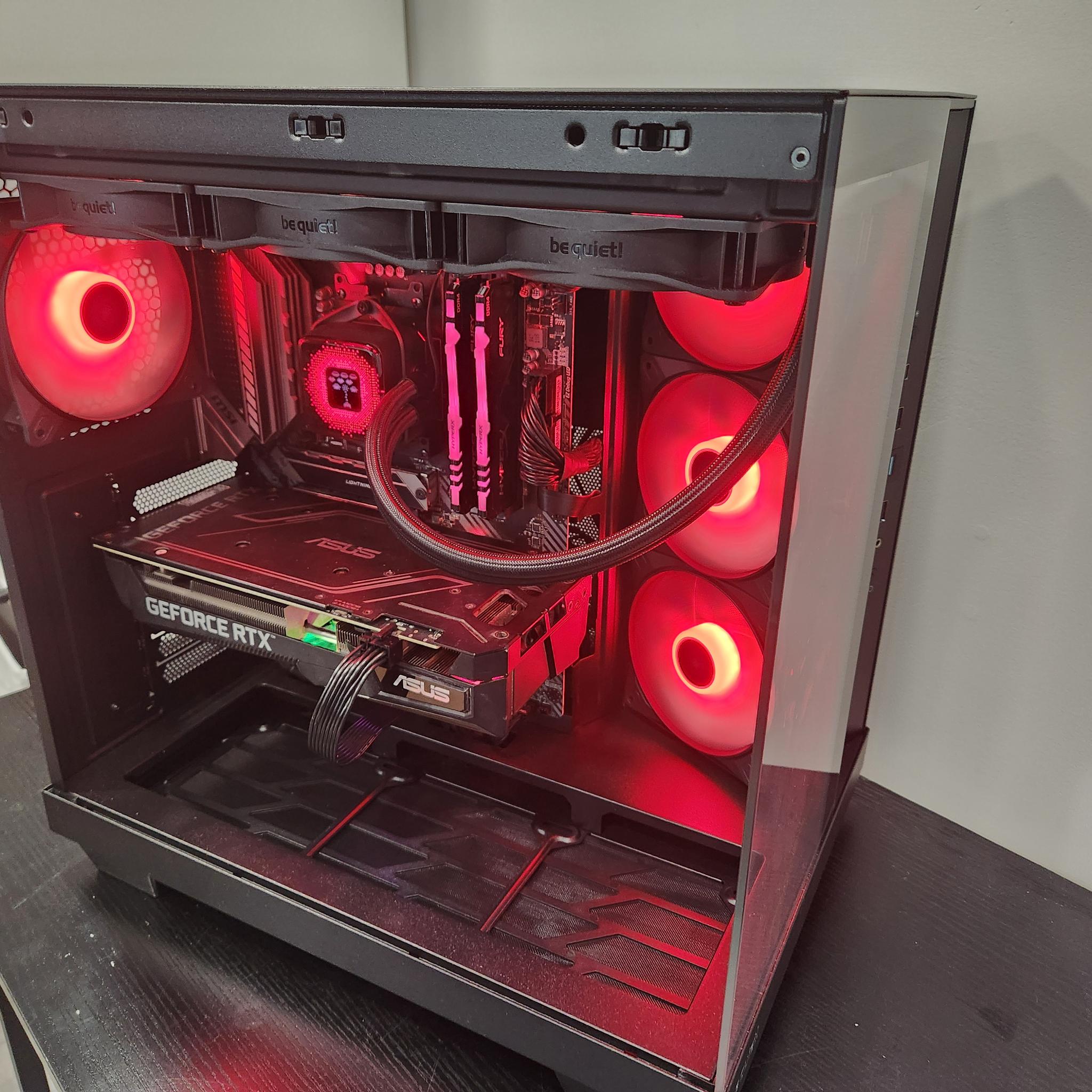 BIG RED: POWER HOUSE RTX 1440p GAMING PC!