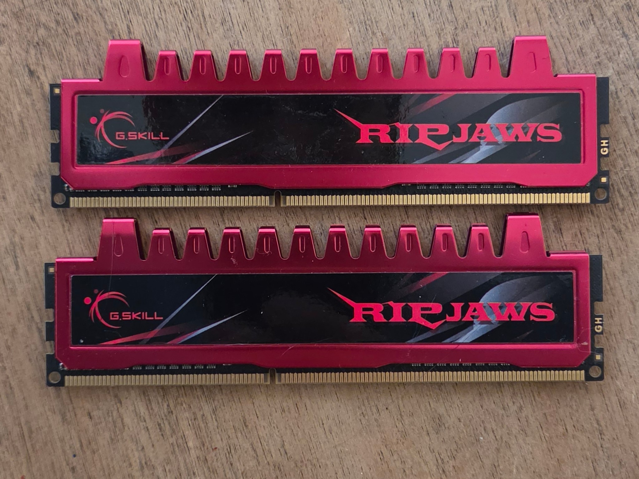 Used G.skill ripjaws DDR3 Ram set