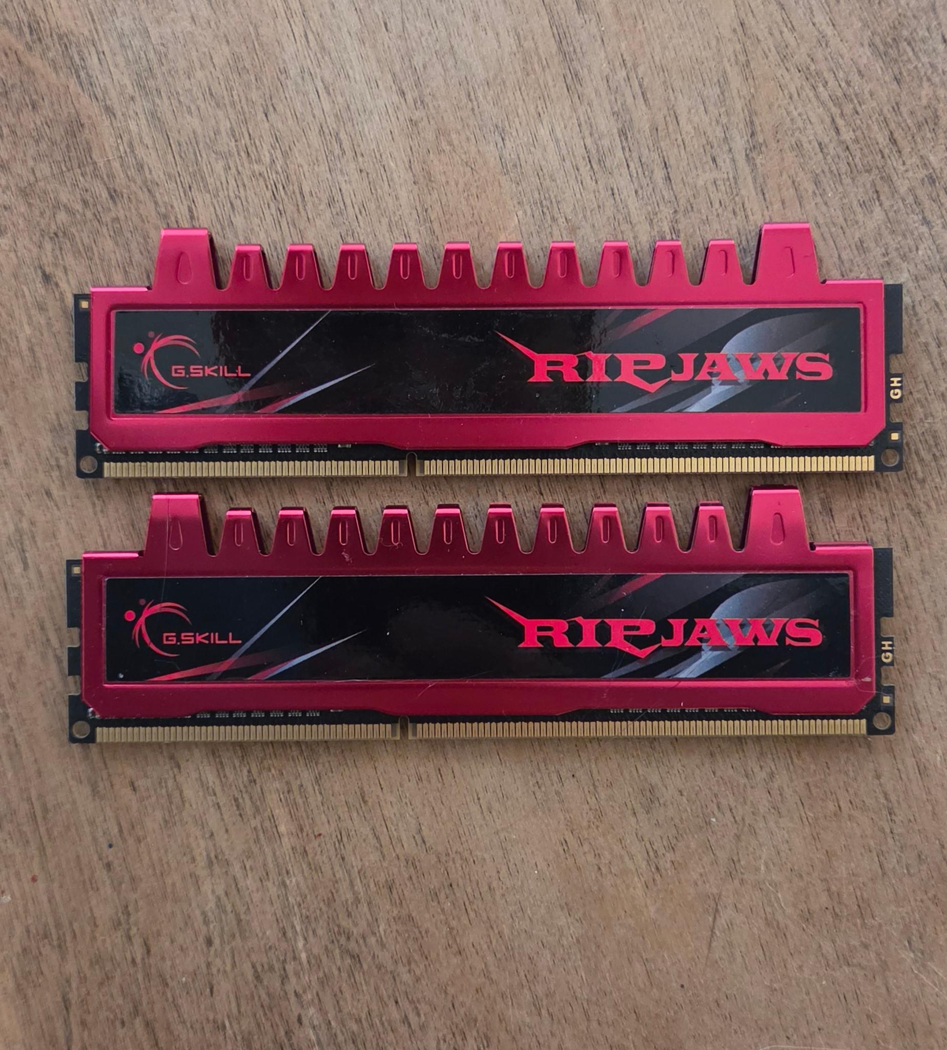 Used G.skill ripjaws DDR3 Ram set