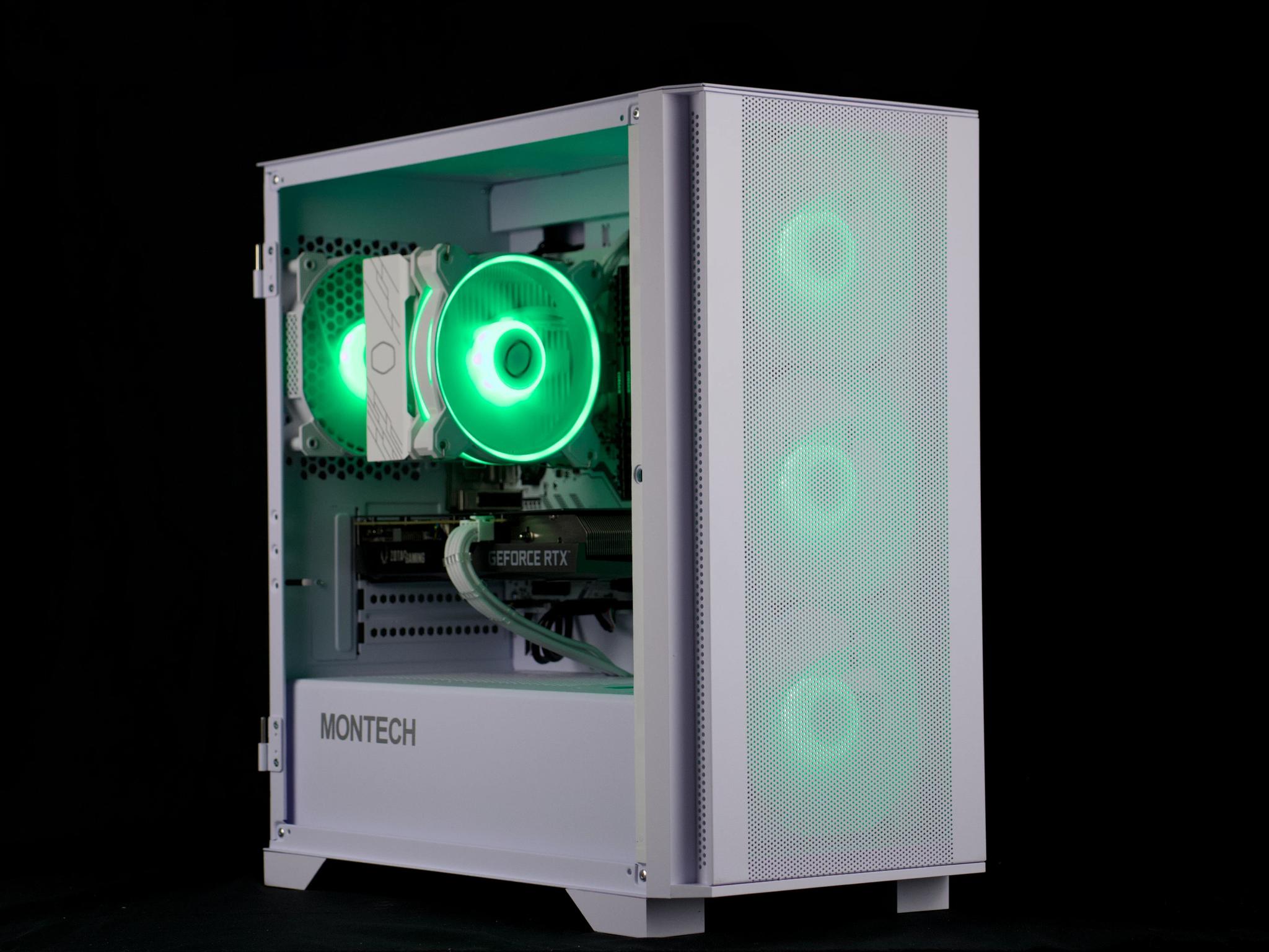 🧊❄️🧊 White Gaming PC – RTX 3060 12G , Ryzen 5 3600, 16GB RAM, 500GB SSD - WiFi, BlueTooth 🧊❄️🧊