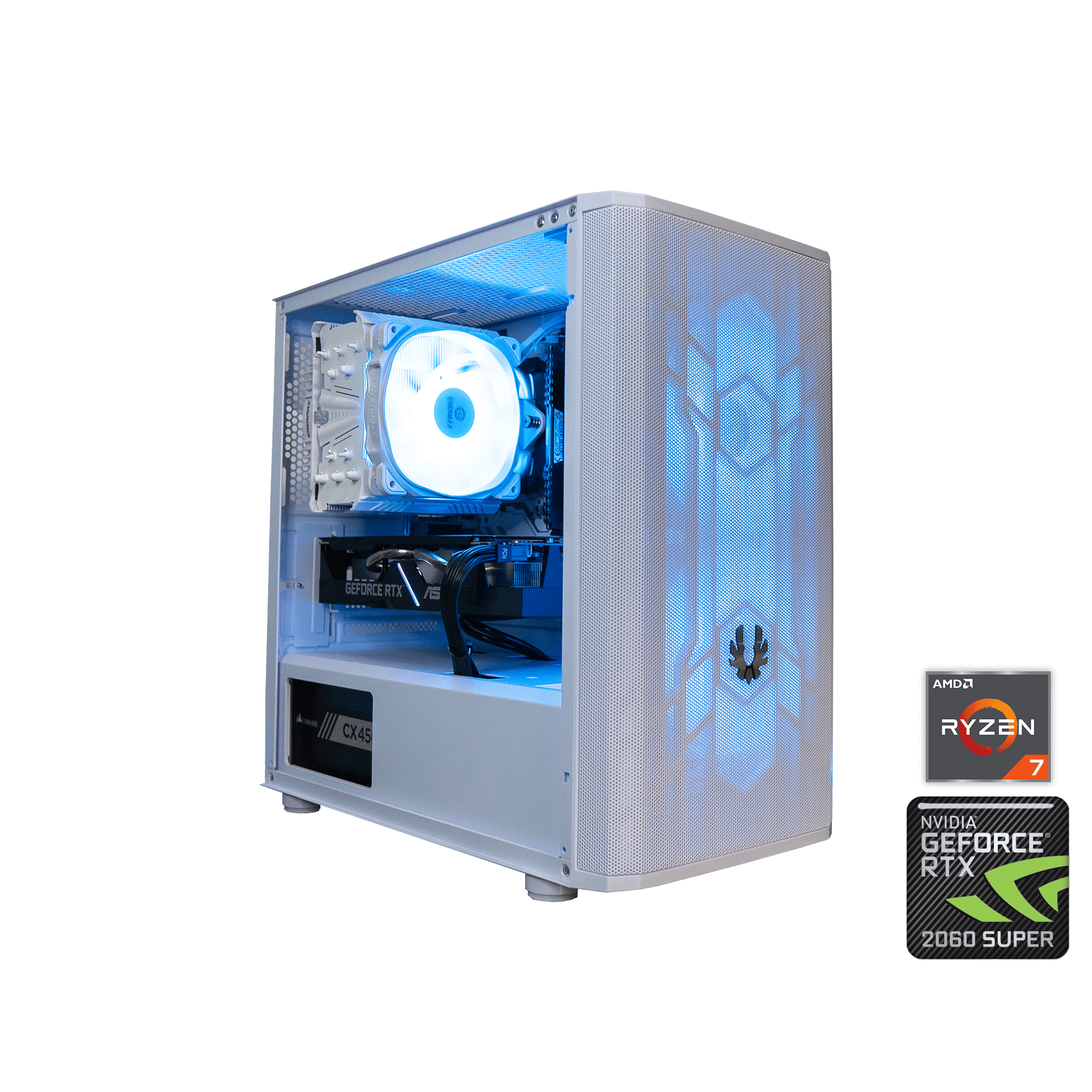 ❄️❄️ | ASUS RTX 2060 SUPER | RYZEN 7 PRO 4750G | 32GB DDR4 RAM | 1.5TB | Arctic Snow